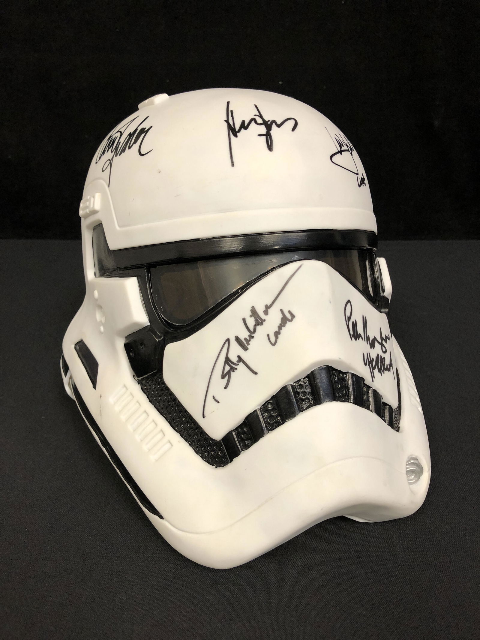 STAR WARS CAST SIGNED FULL SIZE STORM TROOPER HELMET (RA COA) (1 of 4)