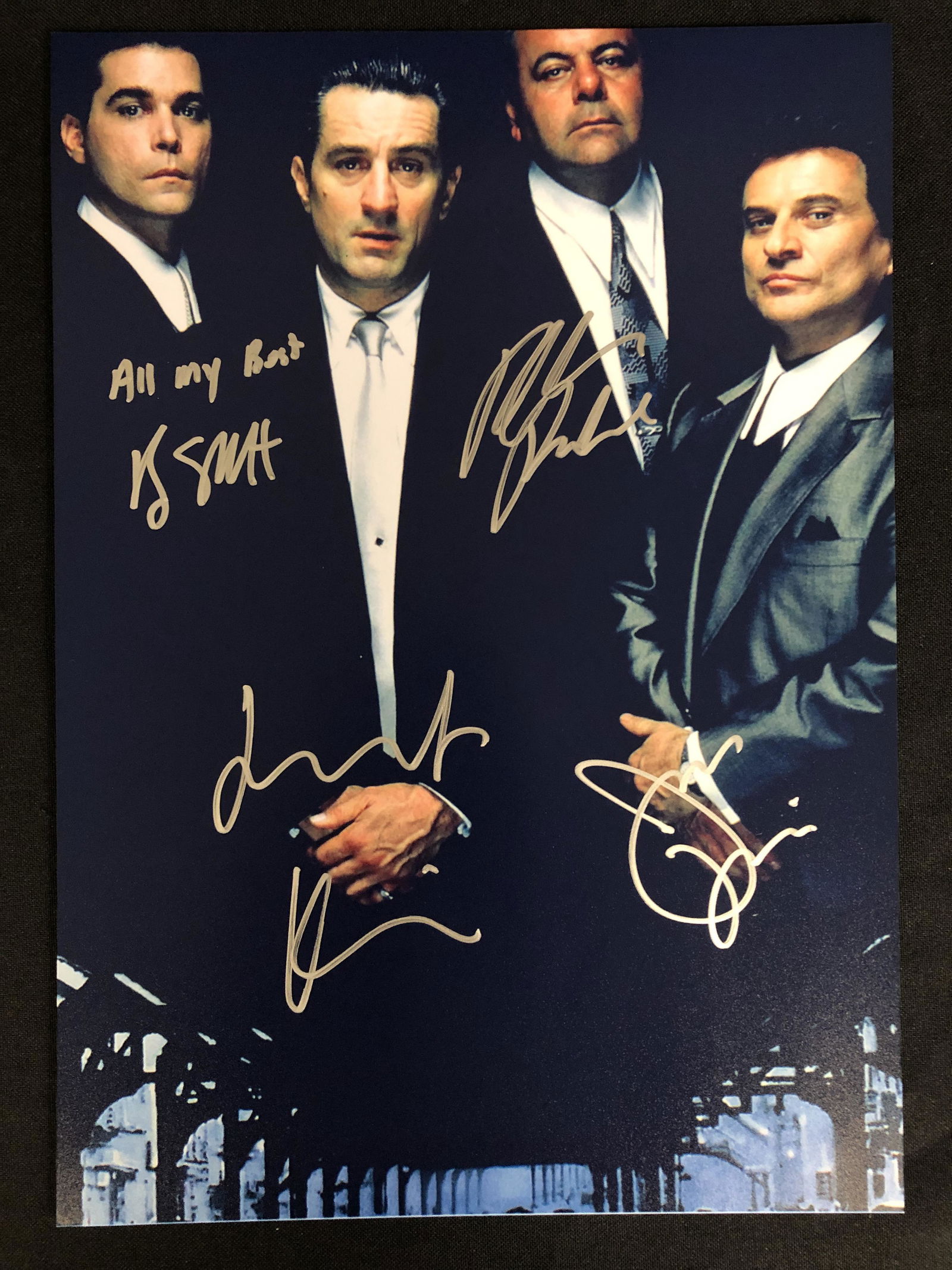 THE GOODFELLAS MULTI-SIGNED 8X10 PHOTO (RA COA) (1 of 2)