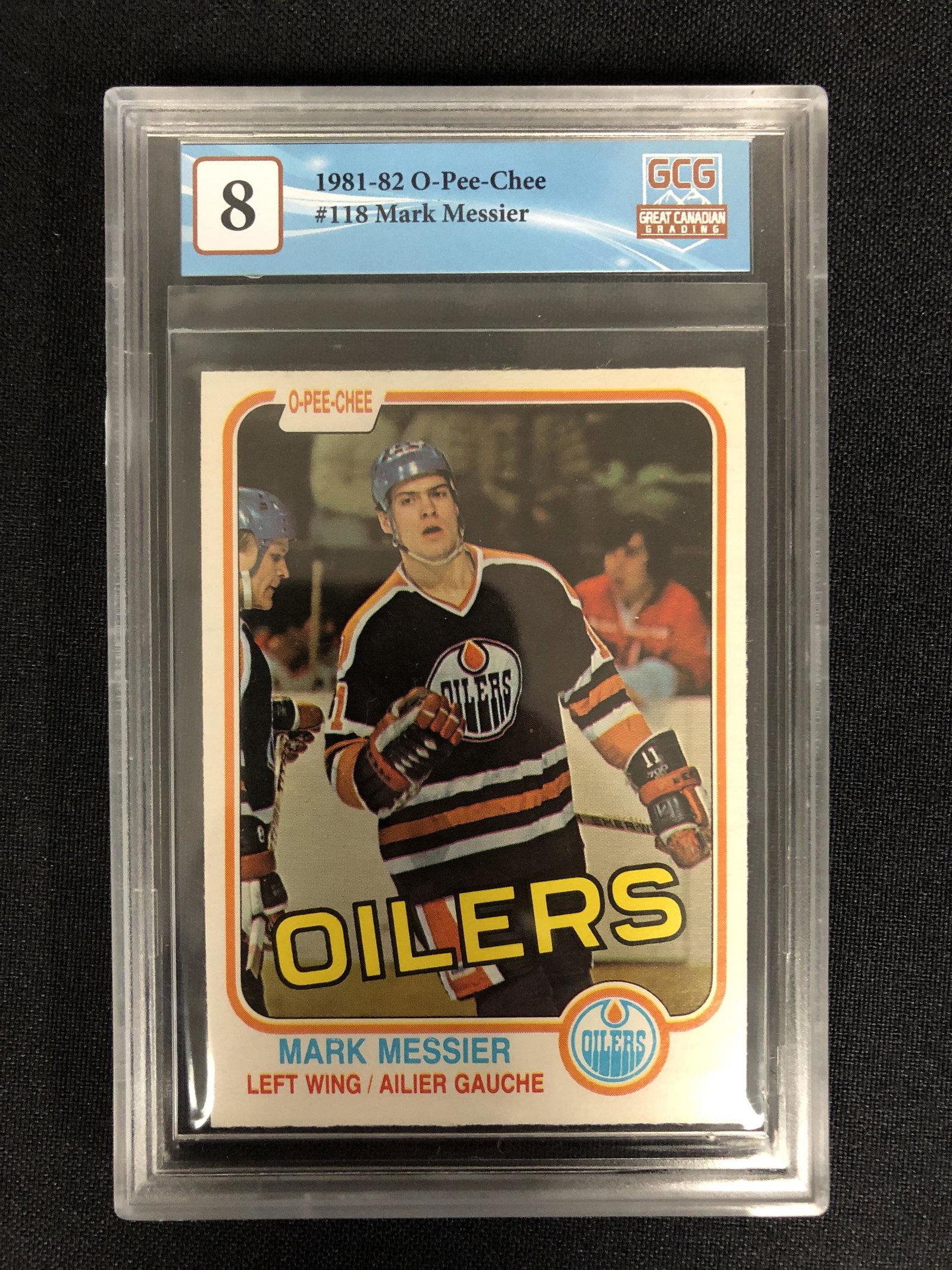 1981-82 O-PEE-CHEE NO. 118 MARK MESSIER (GCG 8): 1981-82 O-PEE-CHEE NO. 118 MARK MESSIER (GCG 8)