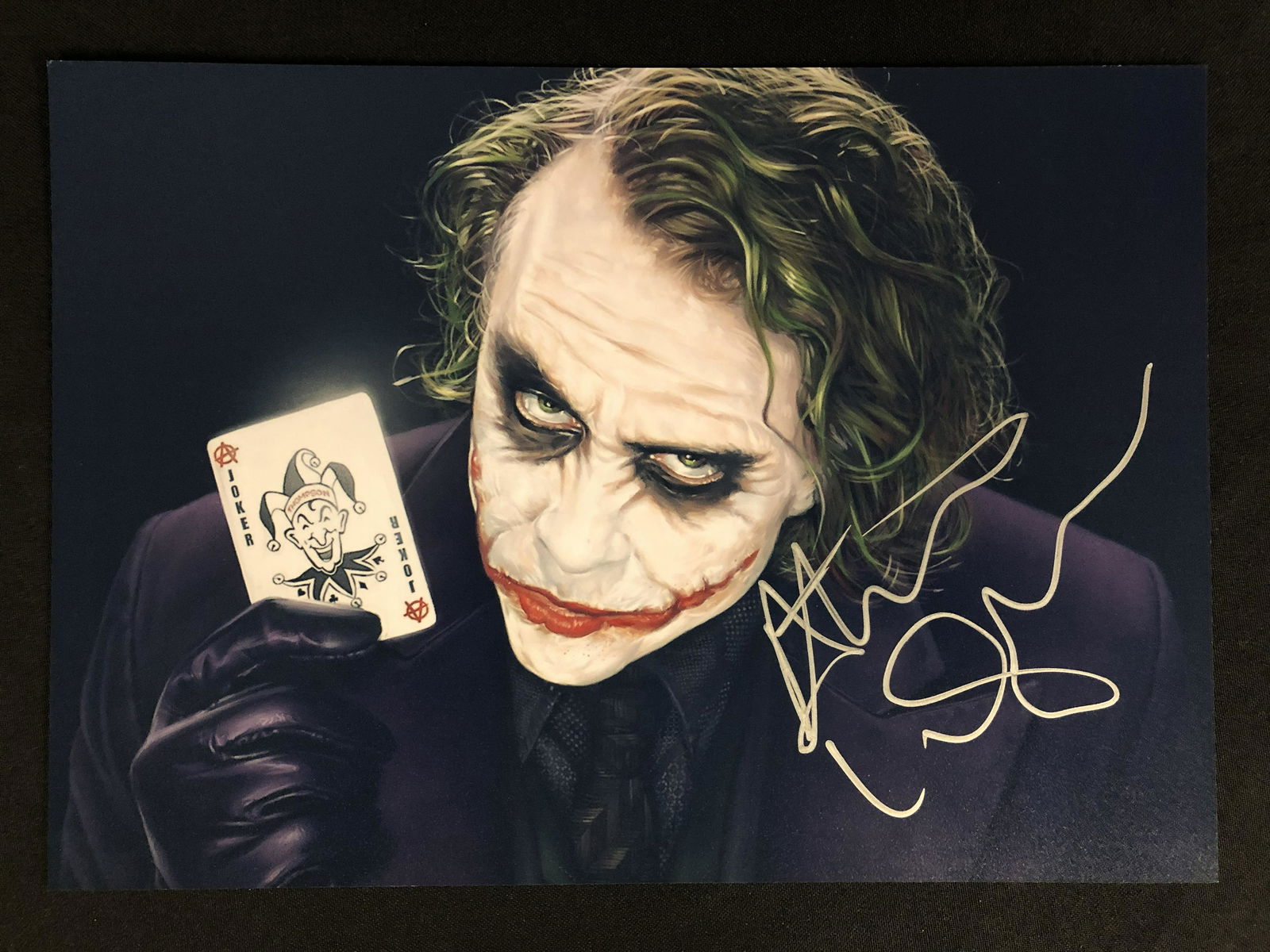 HEATH LEDGER SIGNED 8X10 PHOTO (RA COA) (1 of 2)