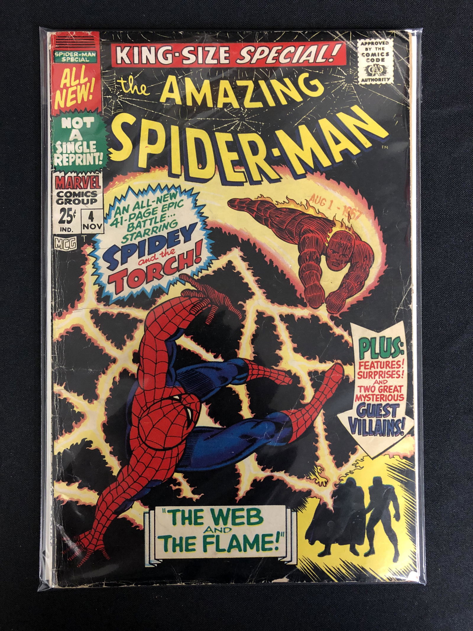 AMAZING SPIDER-MAN KING-SIZE SPECIAL NO. 4 (MARVEL COMICS) (1 of 2)
