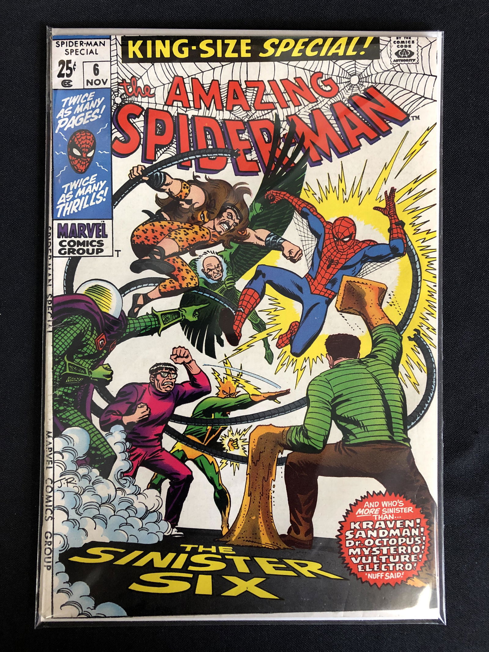 AMAZING SPIDER-MAN KING-SIZE SPECIAL NO. 6 (MARVEL COMICS) (1 of 2)