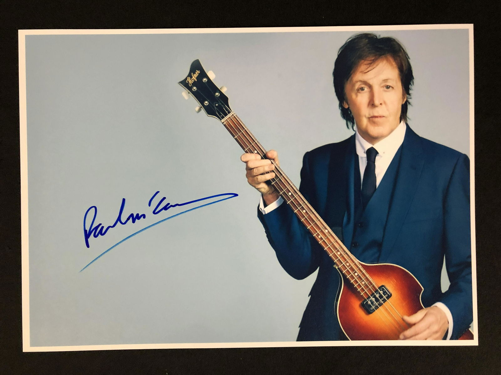 PAUL McCARTNEY SIGNED 8X10 PHOTO (RA COA) (1 of 4)