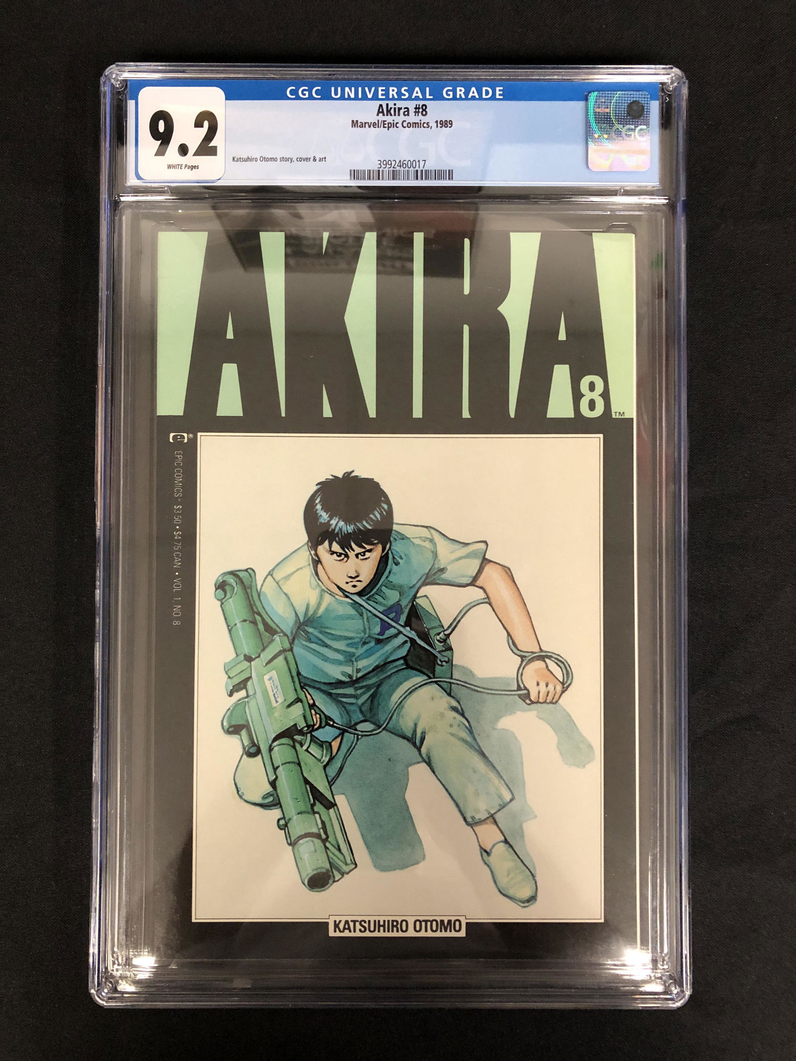 AKIRA NO. 8 (CGC 9.2) MARVEL/EPIC COMICS (1 of 1)