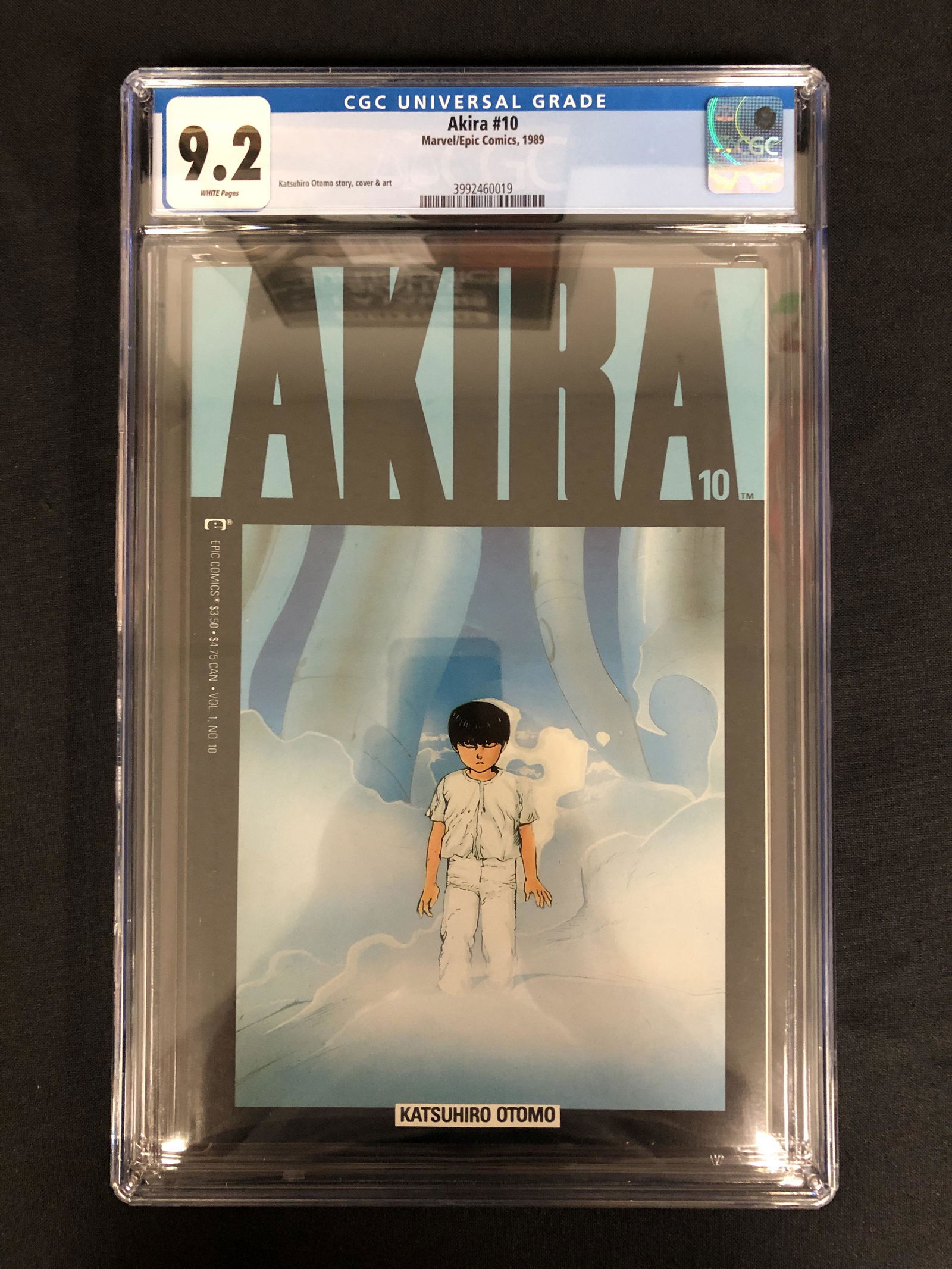 AKIRA NO. 10 (CGC 9.2) MARVEL/EPIC COMICS (1 of 1)