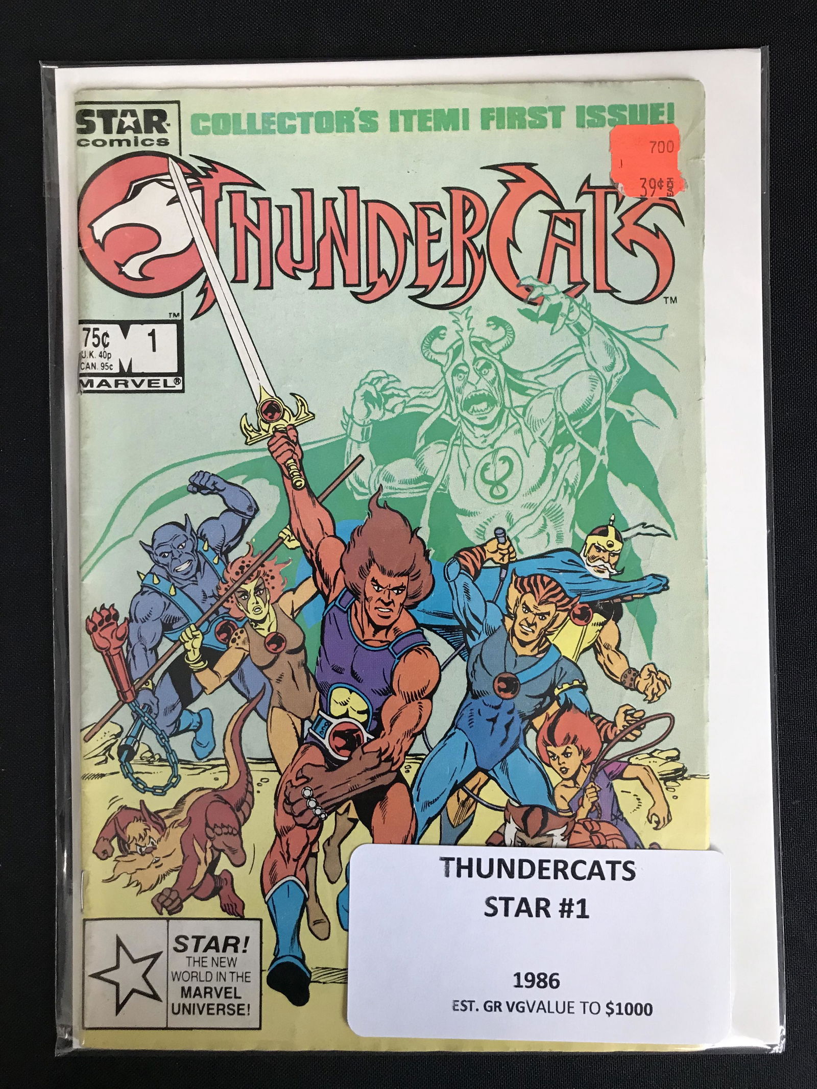 THUNDER CATS NO. 1 (STAR COMICS) (1 of 1)
