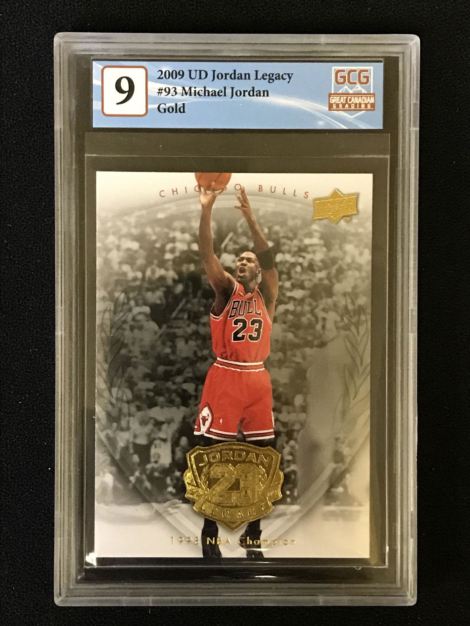 2000 UPPER DECK GOLD MICHAEL JORDAN LEGACY (GCG 9.5): 2000 UPPER DECK GOLD MICHAEL JORDAN LEGACY (GCG 9.5)