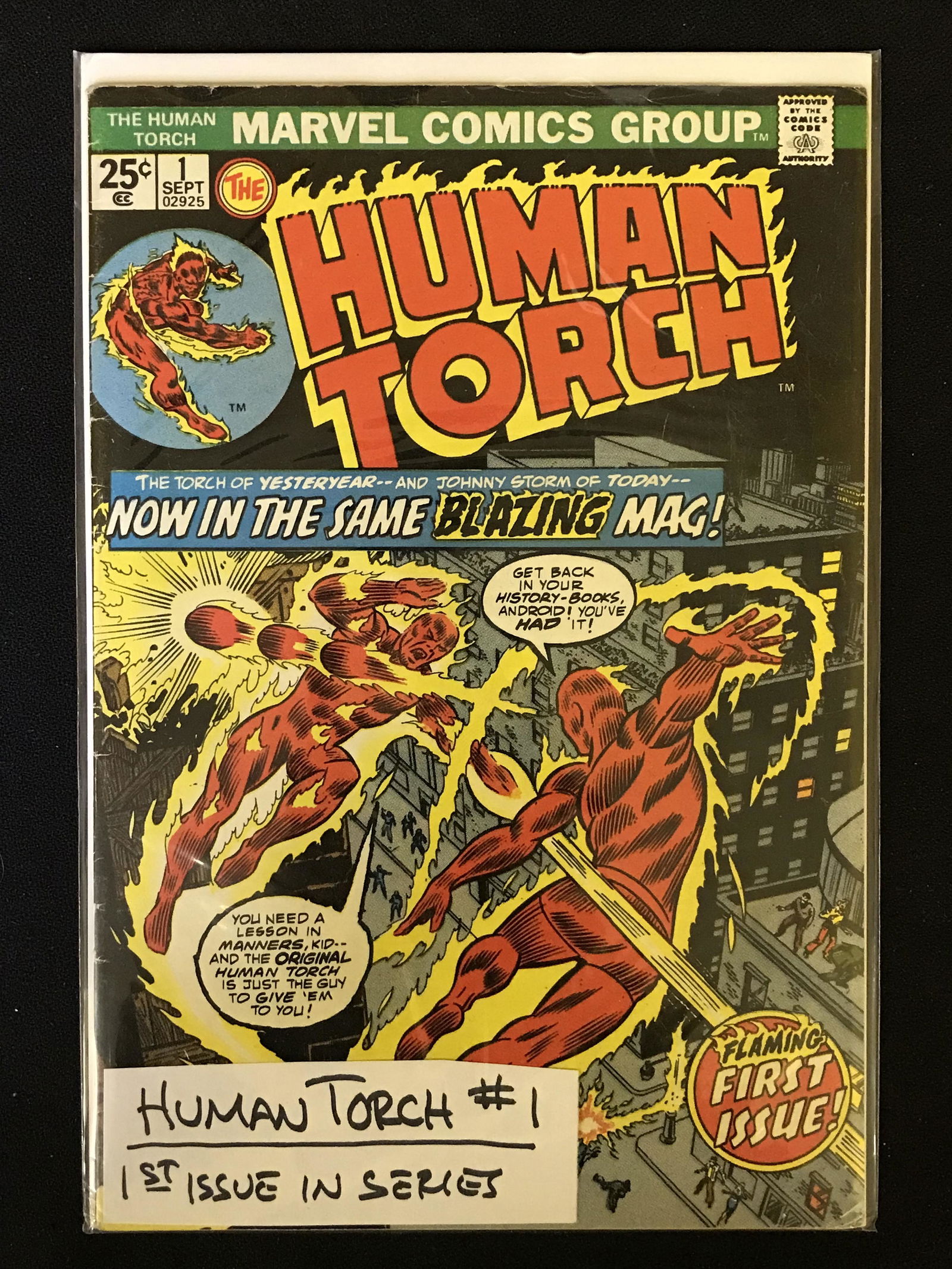 HUMAN TORCH NO. 1 (MARVEL COMICS) (1 of 1)