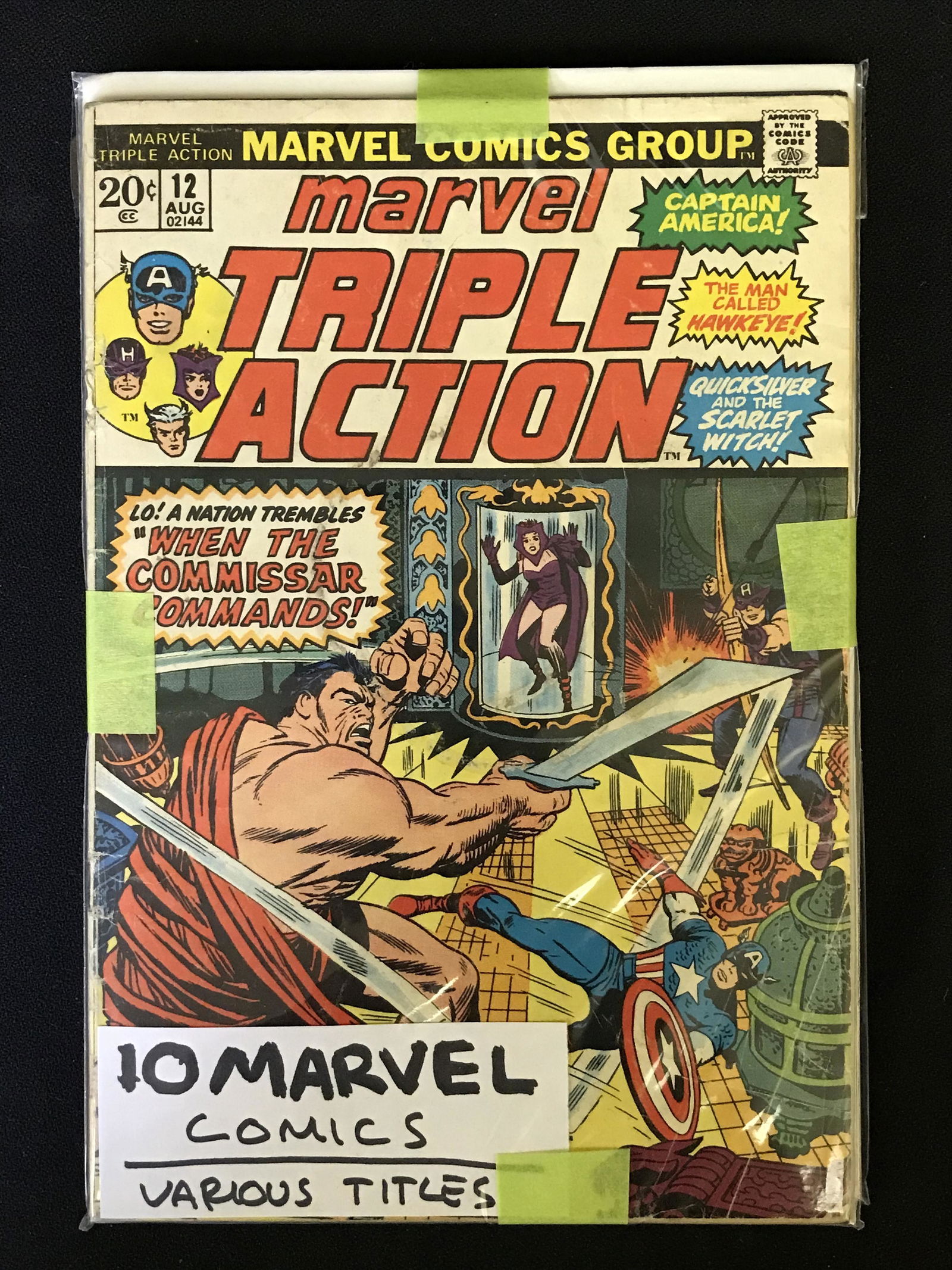 10 VARIOUS MARVEL COMIC BOOKS (1 of 1)
