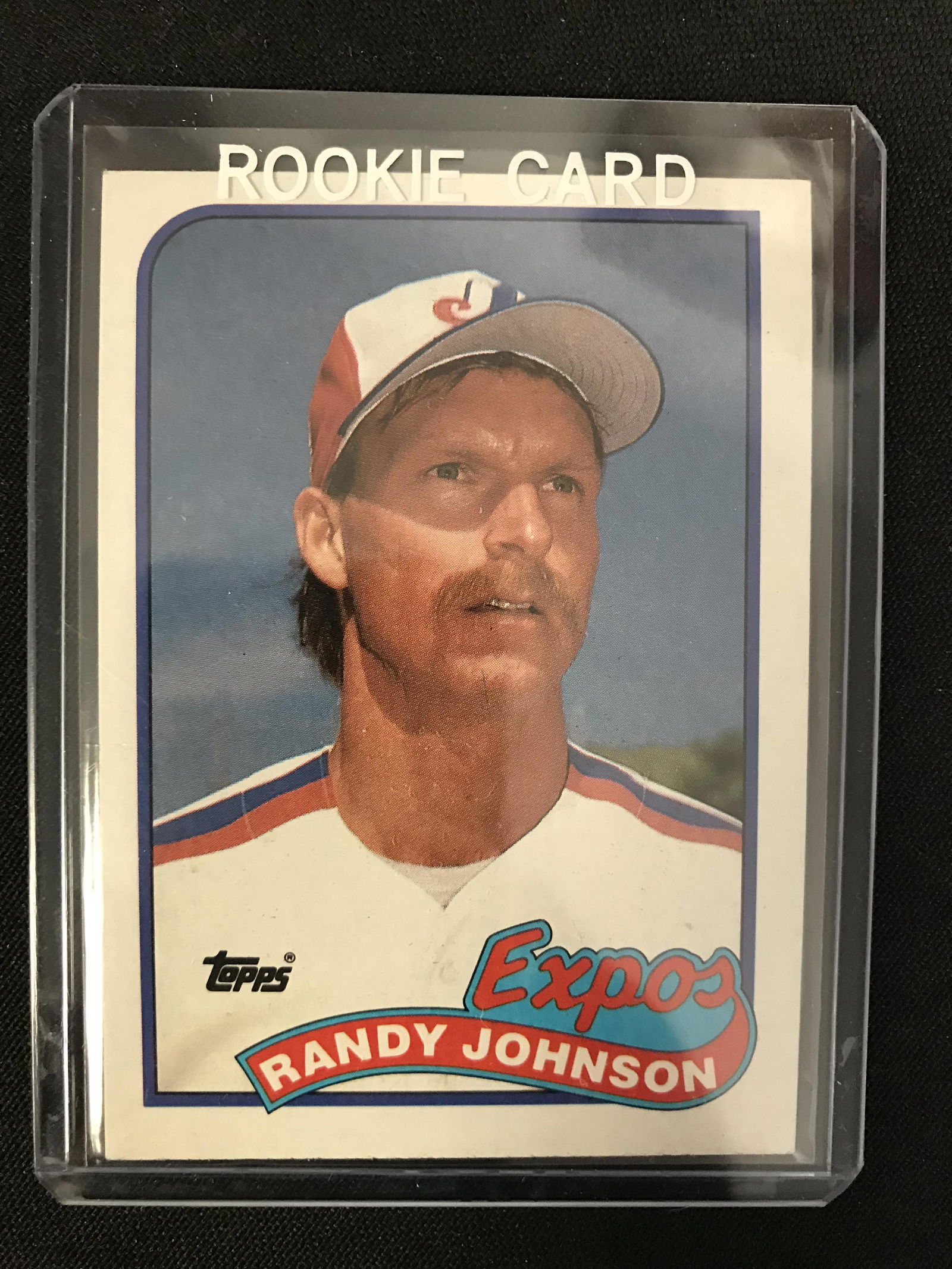 1989 TOPPS NO. 647 RANDY JOHNSON RC (1 of 1)