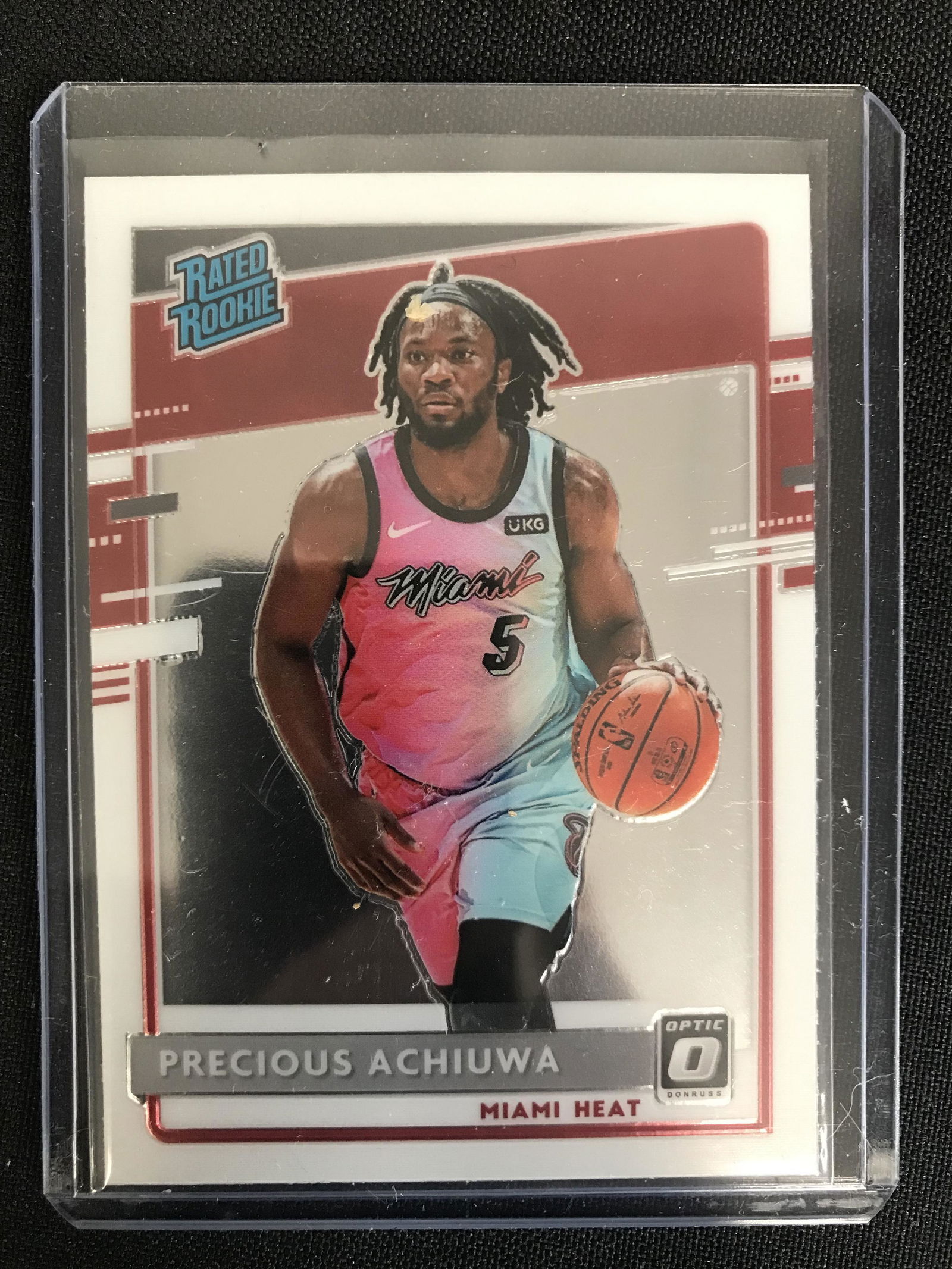 2020-21 DONRUSS OPTIC NO. 170 PRECIOUS ACHIUWA RATED ROOKIE (1 of 1)