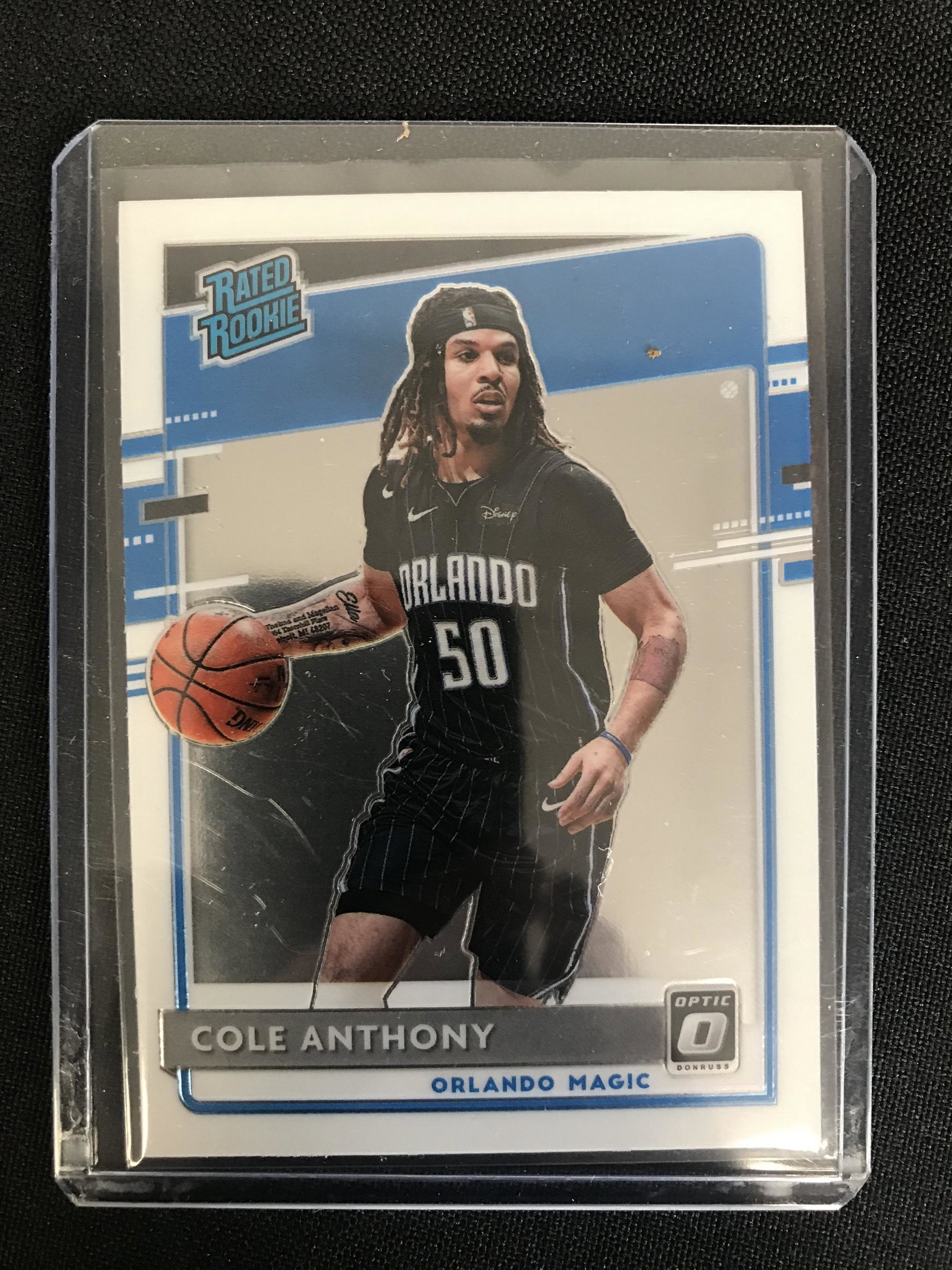 2020-21 DONRUSS OPTIC NO. 165 COLE ANTHONY RATED ROOKIE: 2020-21 DONRUSS OPTIC NO. 165 COLE ANTHONY RATED ROOKIE