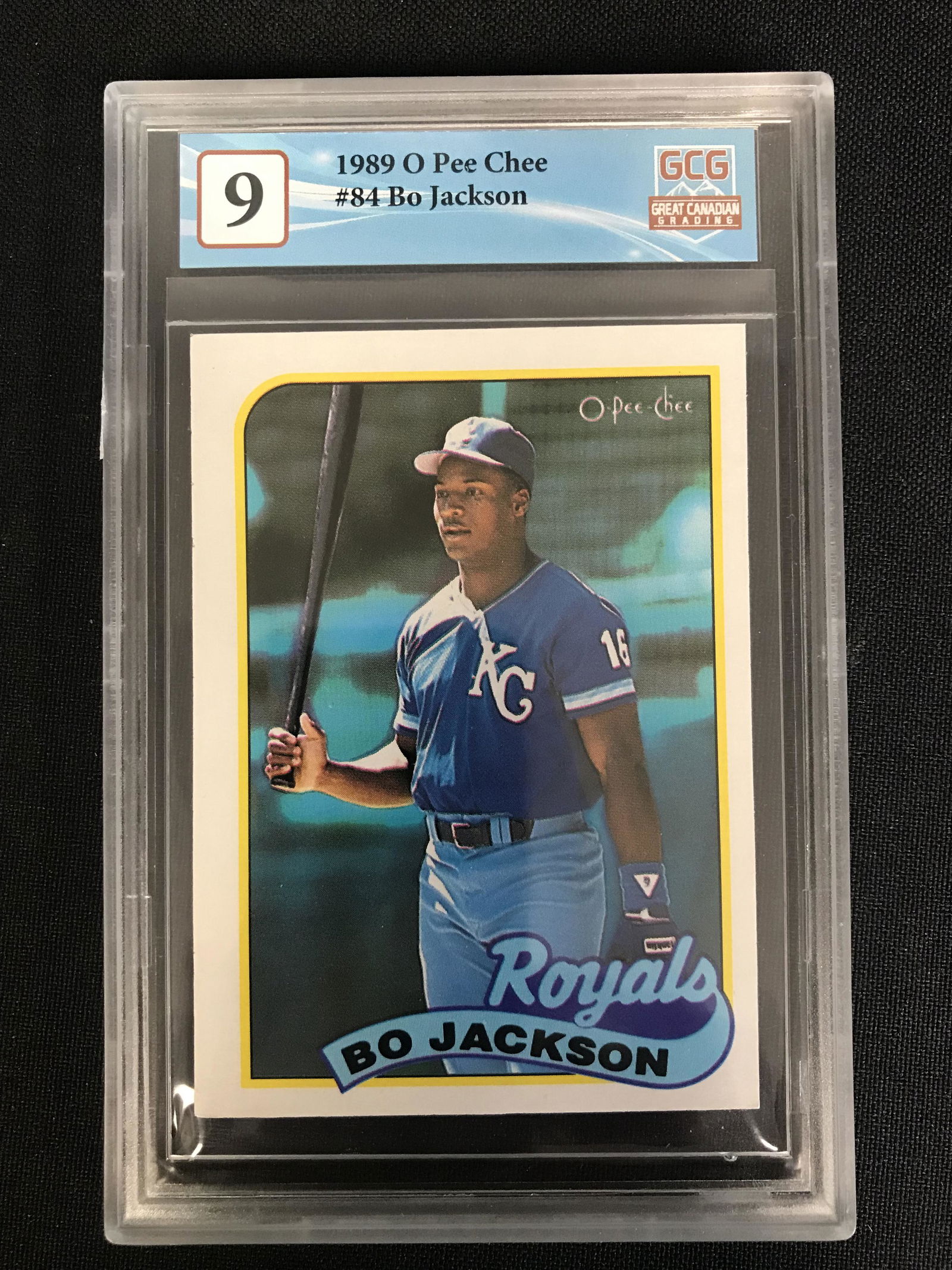 1989 O-PEE-CHEE NO. 84 BO JACKSON (GCG 9) (1 of 2)