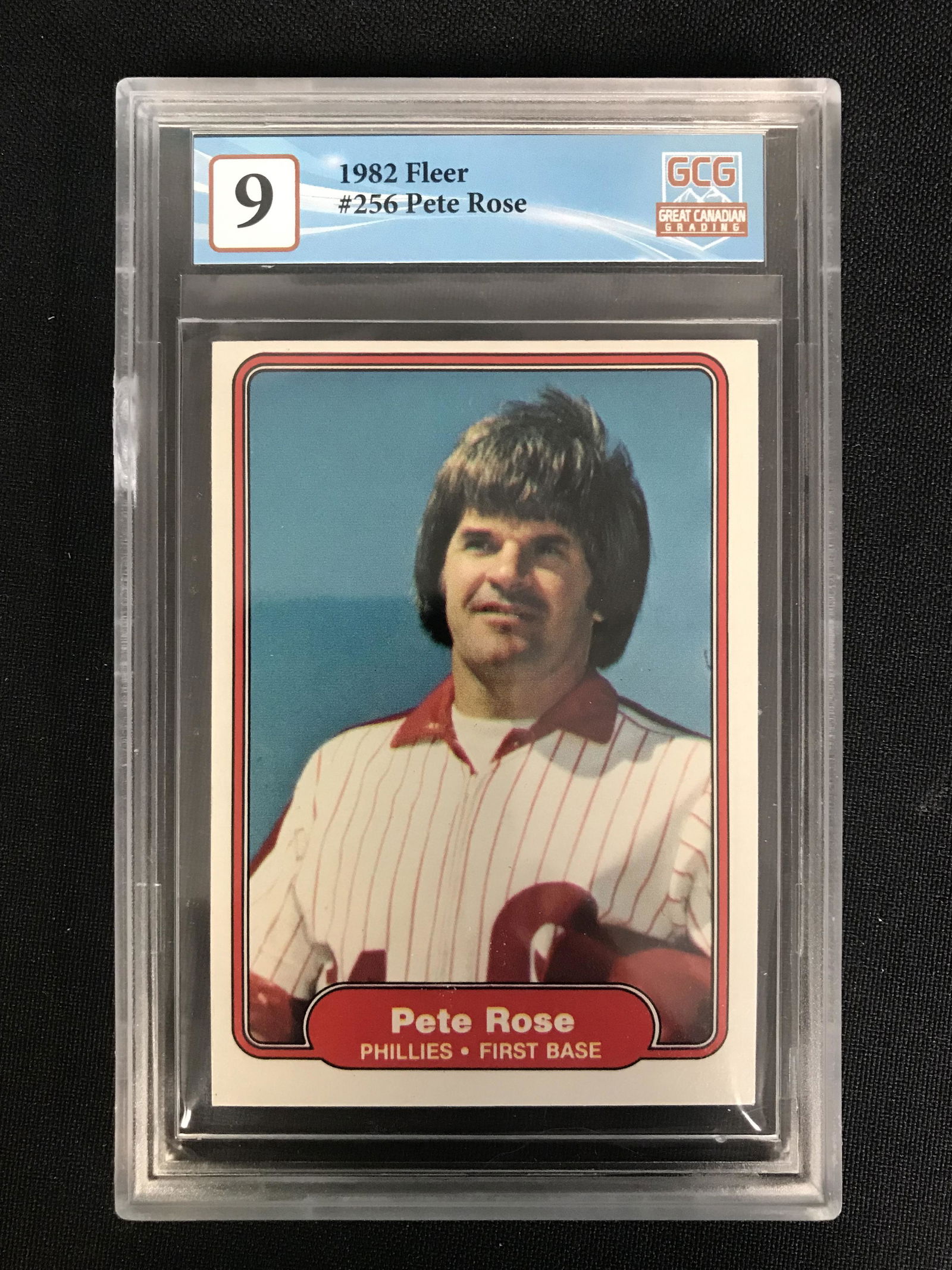 1982 FLEER NO. 256 PETE ROSE (GCG 9) (1 of 2)