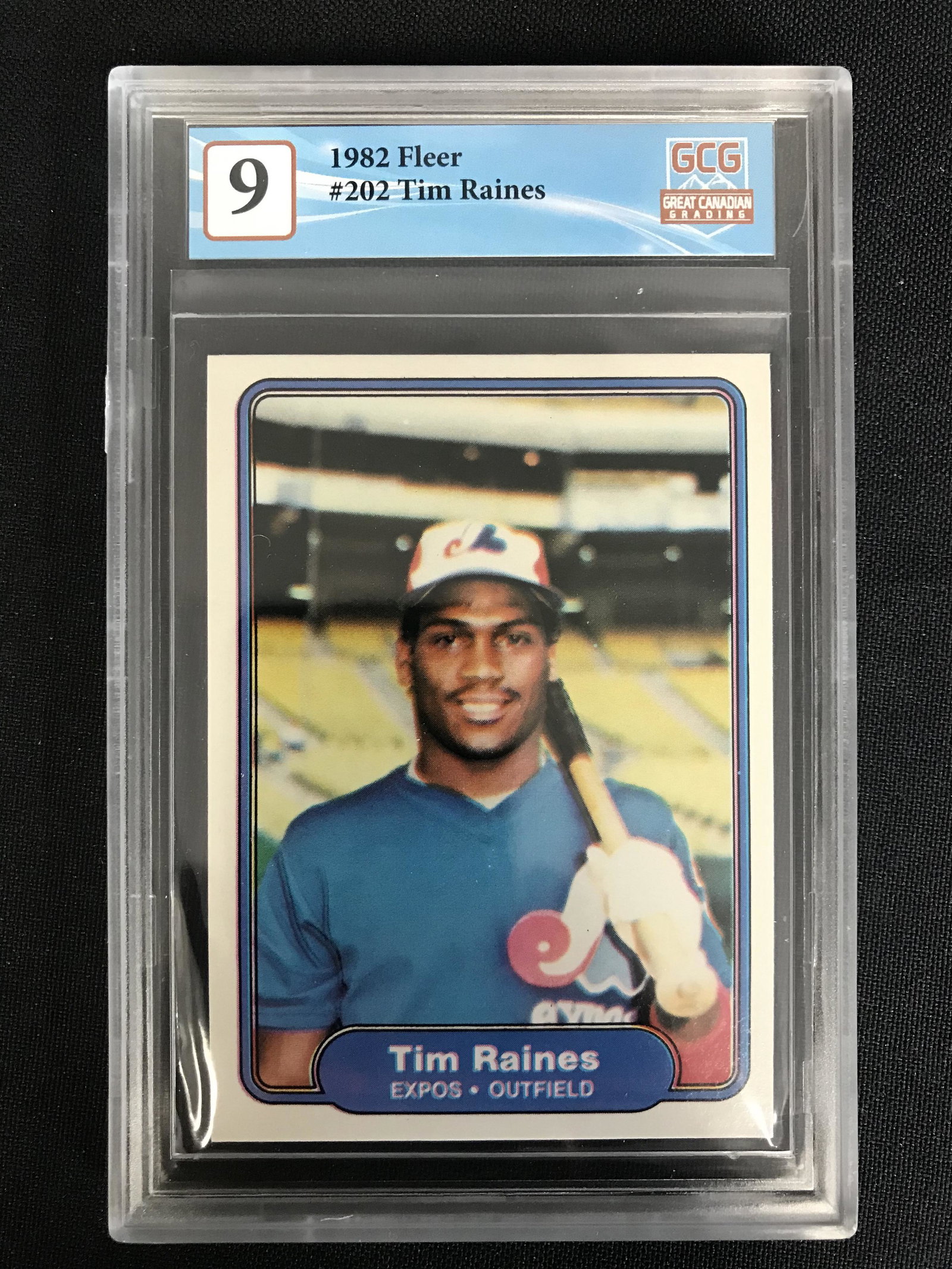 1982 FLEER TIM RAINES (GCG 9) (1 of 2)