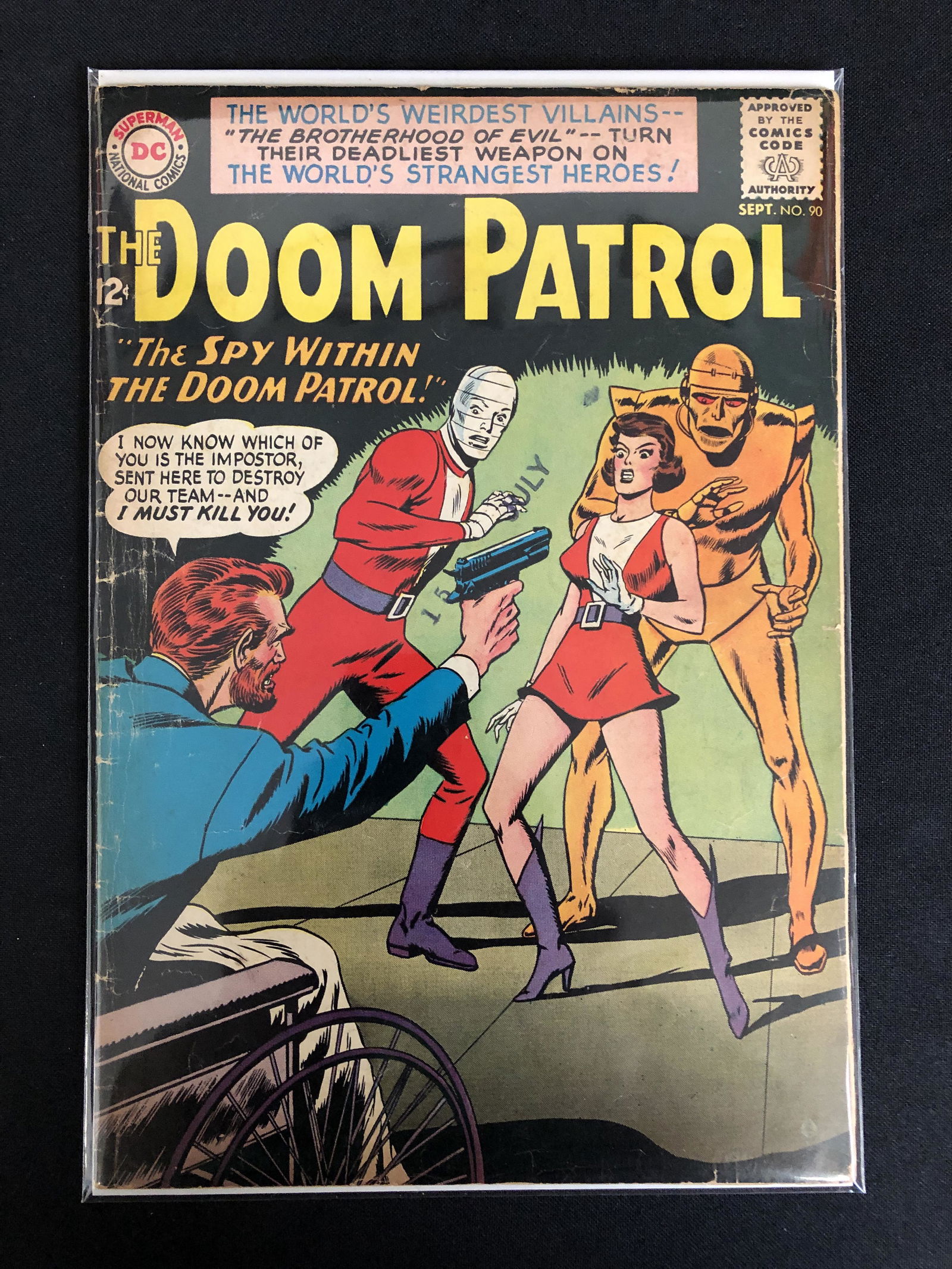 DC COMICS DOOM PATROL NO.90 (1 of 1)