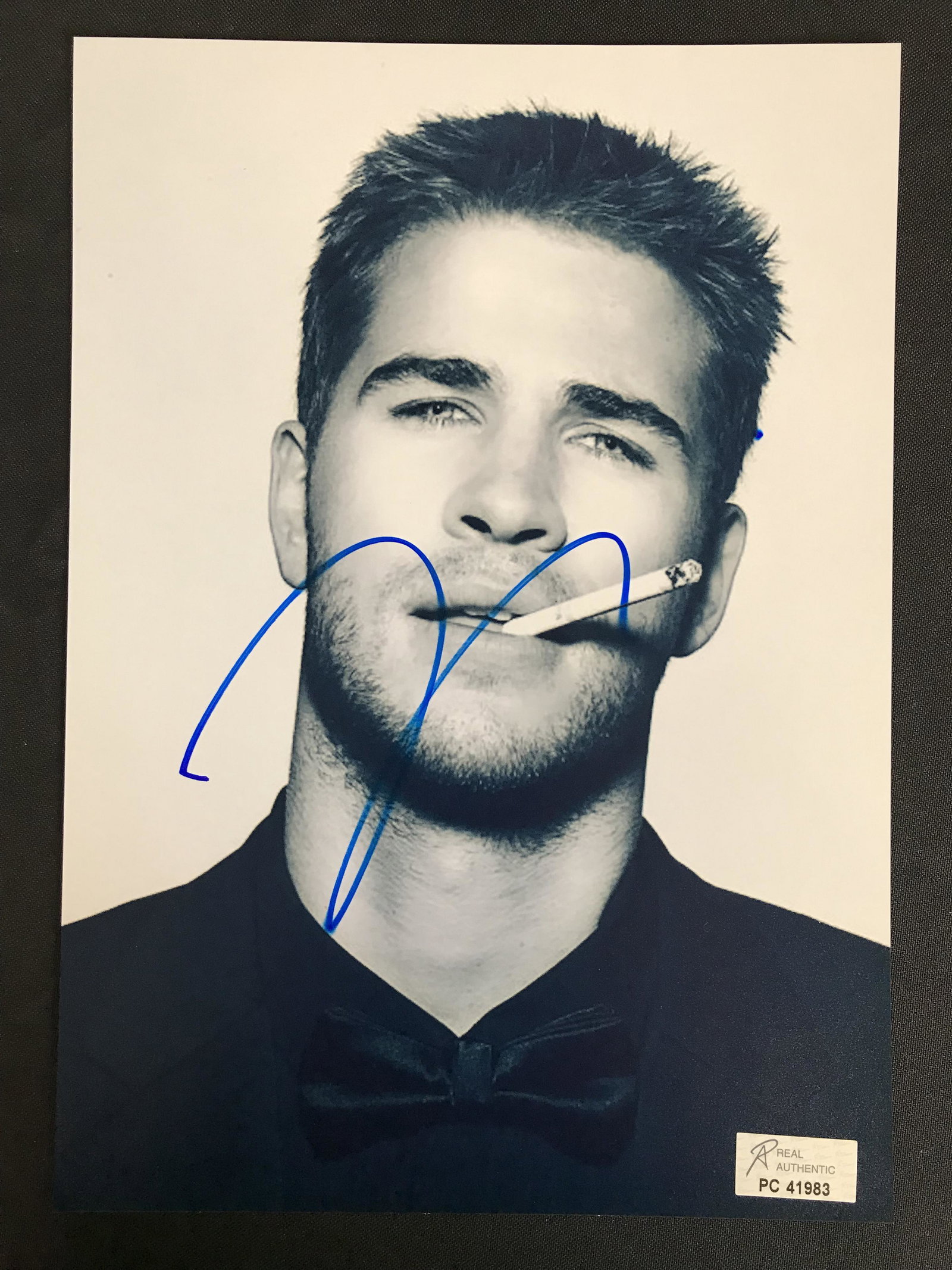CHRIS PINE SIGNED 8 X 10 (RA COA) (1 of 2)