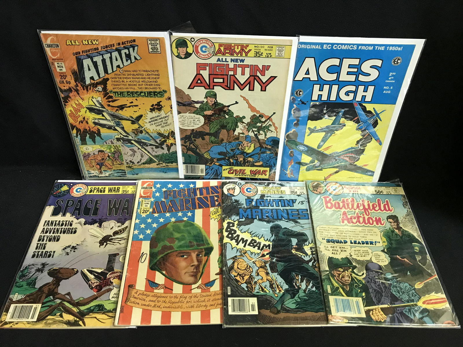 CHARLTON COMICS SILVER AGE COMIC BOOK LOT (1 of 1)