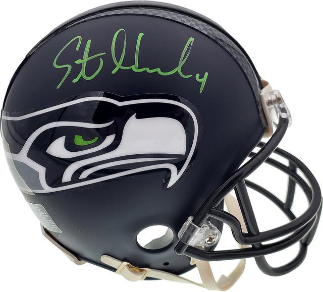 Steven Hauschka Autographed Seattle Seahawks Full Size Replica Helmet Beckett COA (1 of 3)