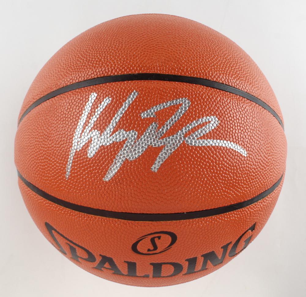 KLAY THOMPSON SIGNED SPALDING BASKETBALL (FANATICS COA) (1 of 2)
