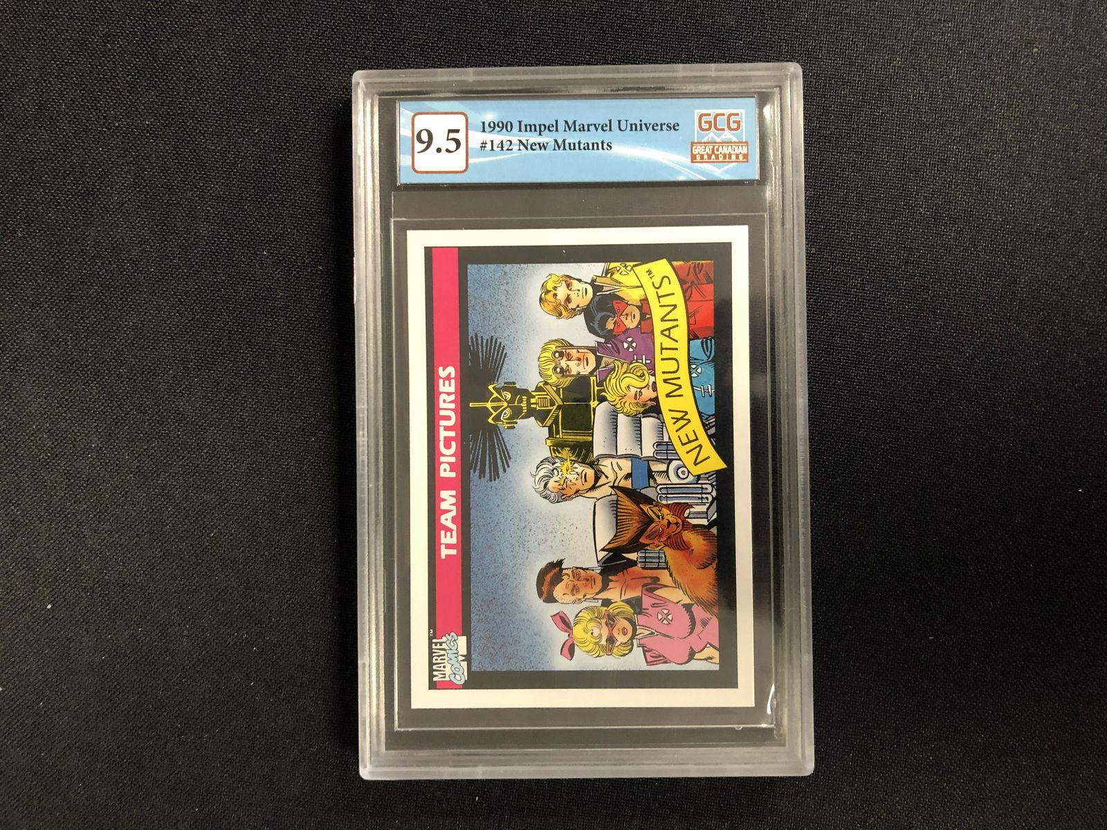 1990 IMPEL MARVEL UNIVERSE NO. 142 NEW MUTANTS (GCG 9.5): 1990 IMPEL MARVEL UNIVERSE NO. 142 NEW MUTANTS (GCG 9.5)