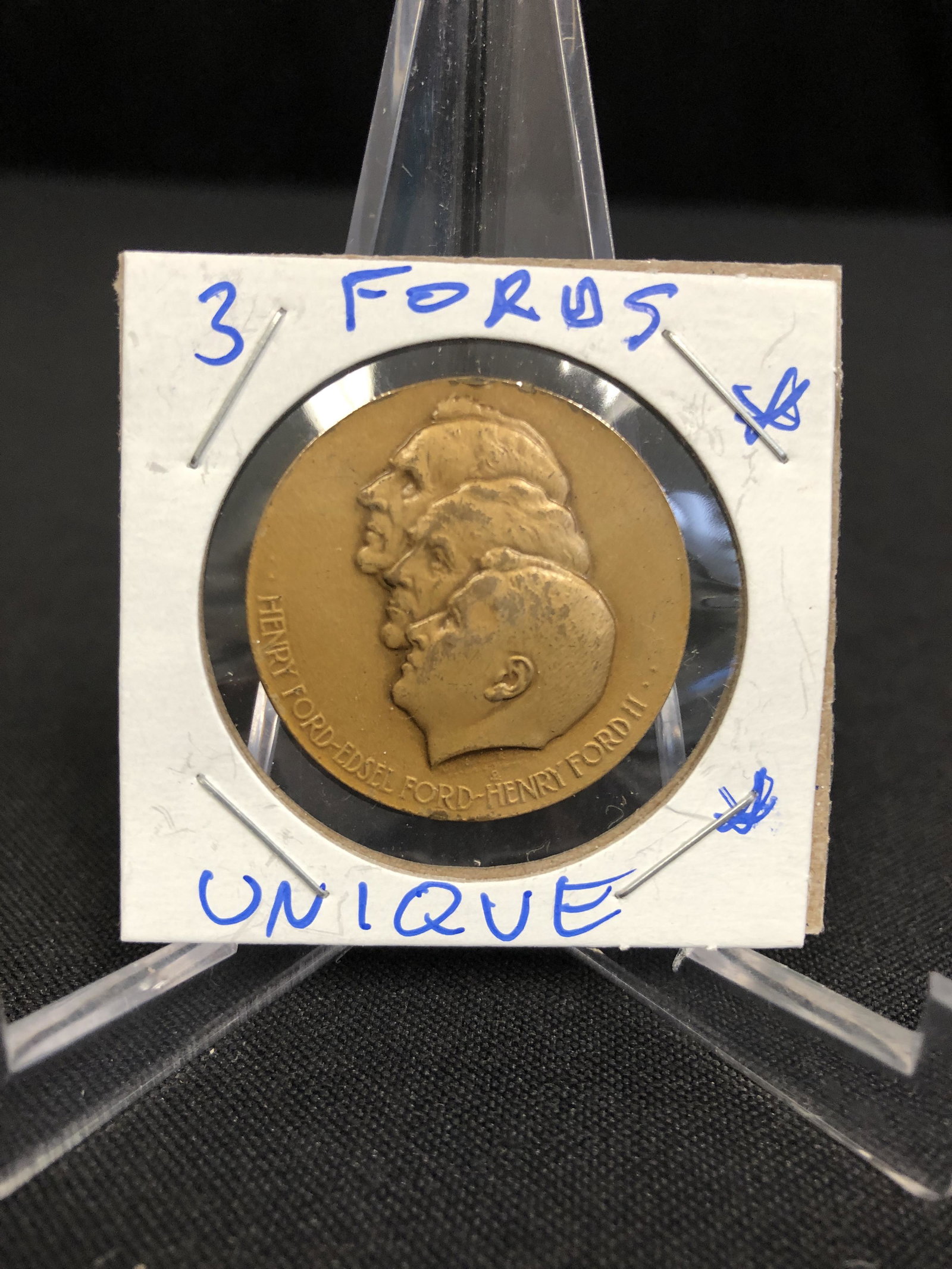 THREE FORDS COIN: THREE FORDS COIN