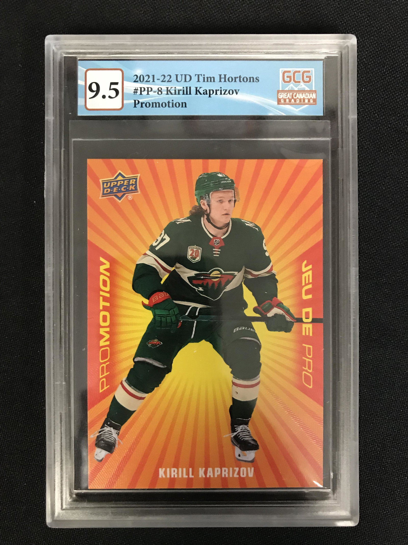 2021-22 UPPER DECK TIM HORTONS KIRILL KAPRIZOV PROMOTION (GCG 9.5) (1 of 2)