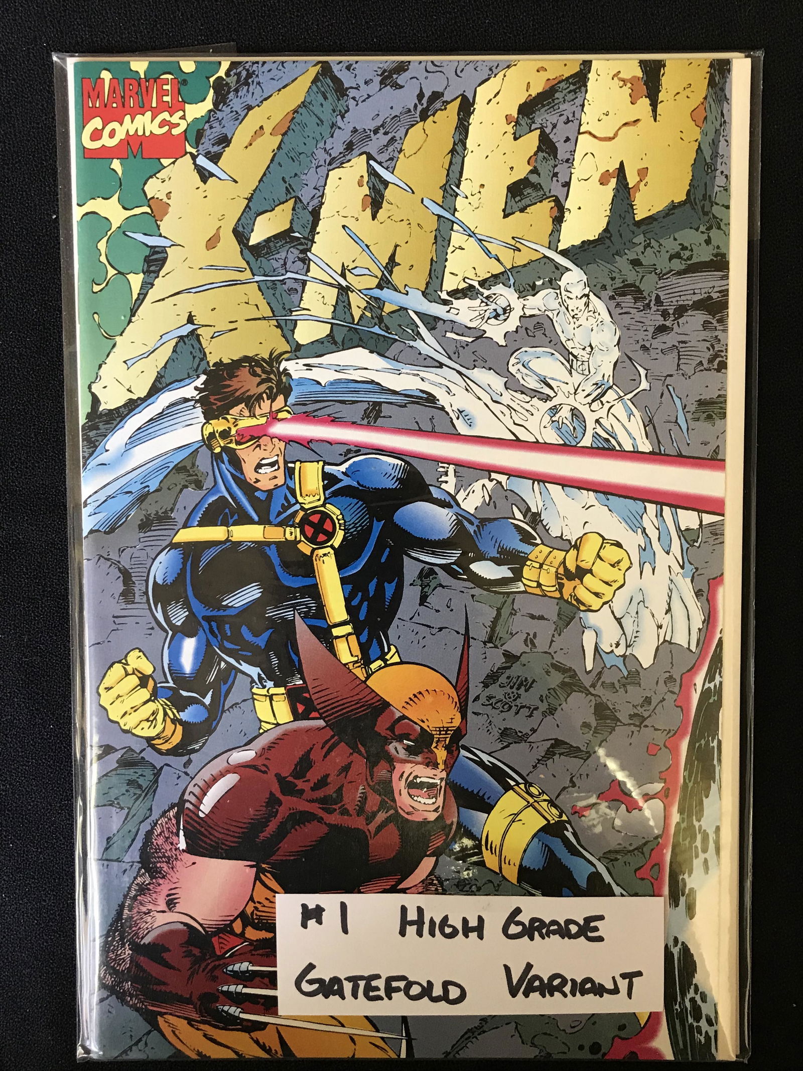 X-MEN VOL. 2 NO. 1 DELUXE GATEFOLD COVER (MARVEL COMICS) (1 of 1)