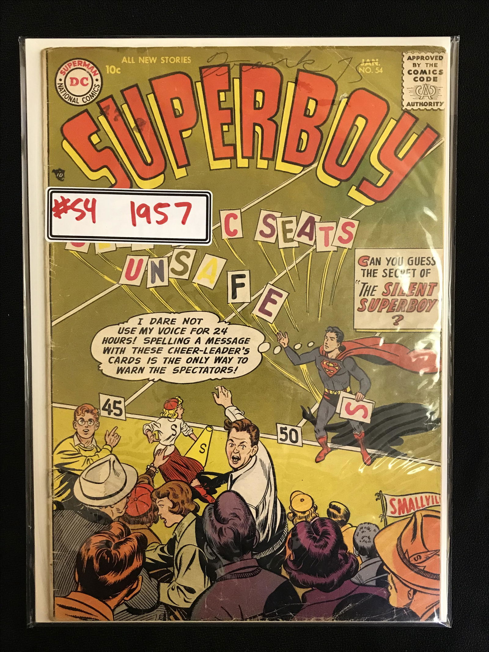 SUPERBOY NO. 54 (DC COMICS) 1957 (1 of 1)