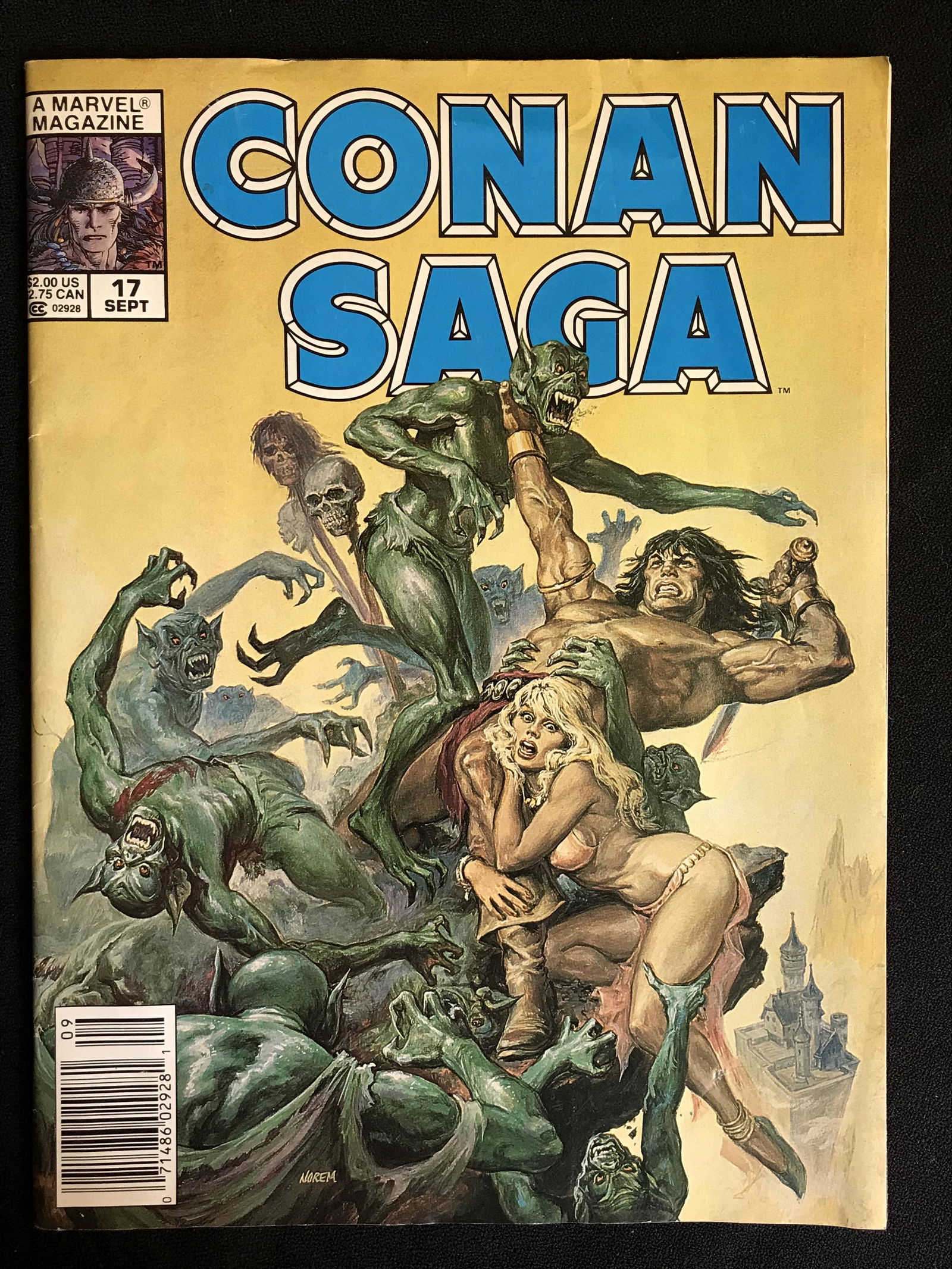 CONAN SAGA NO. 17 (MARVEL COMICS) (1 of 1)