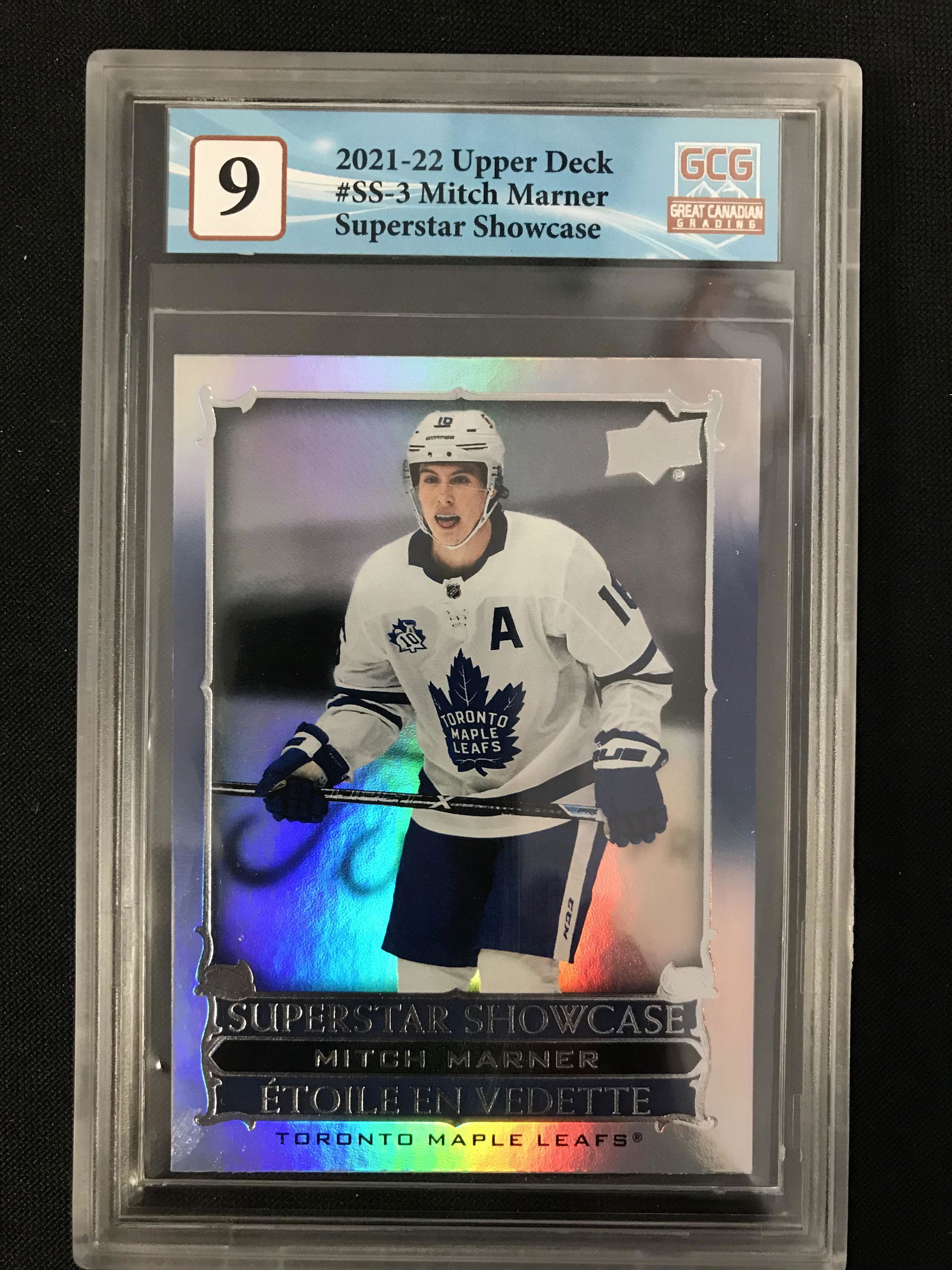 2021-22 UD TIM HORTONS NO. SS-3 MITCH MARNER (GCG 9) (1 of 2)