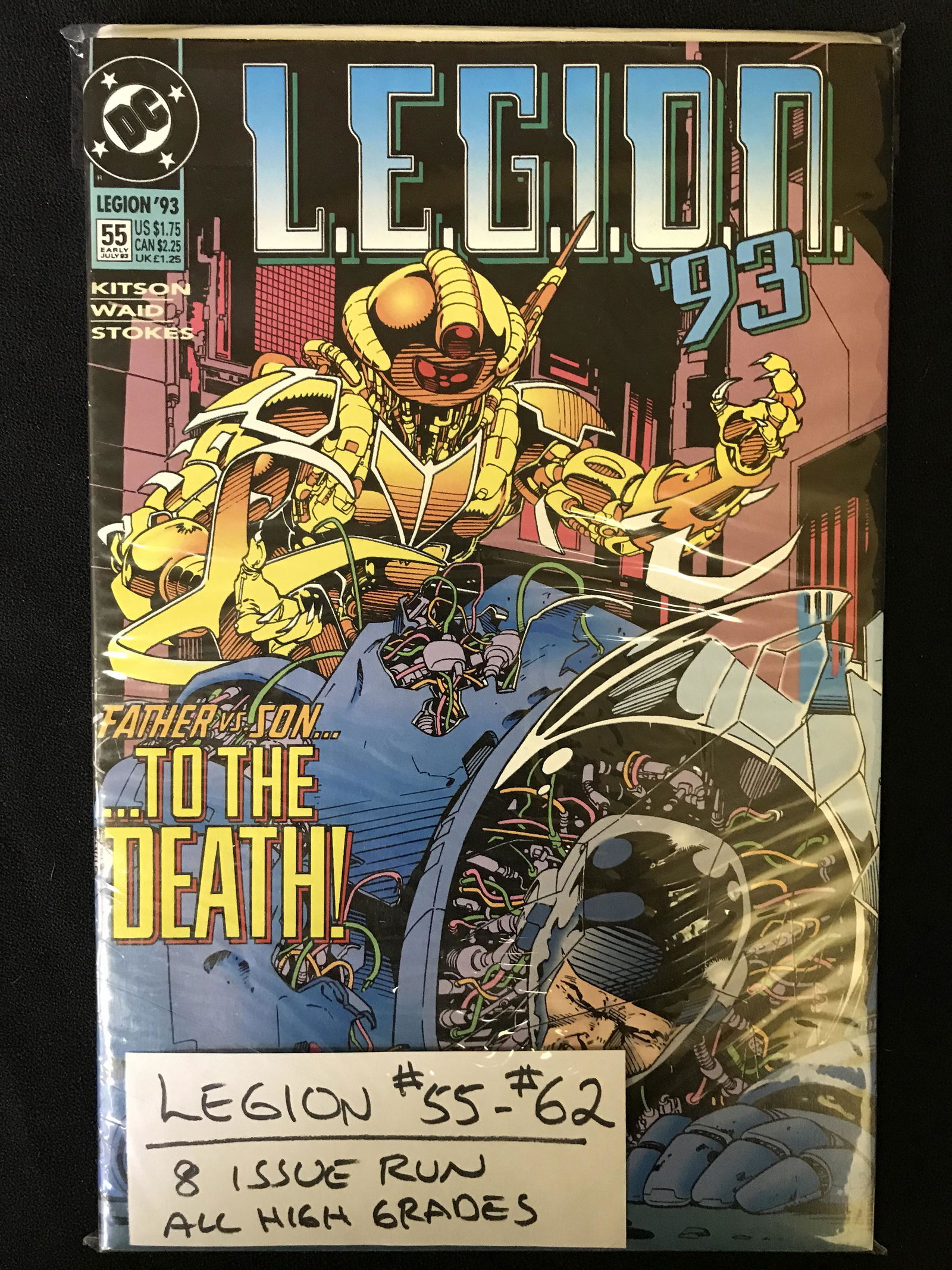 LEGION NO. 55-62 8 ISSUE RUN (DC COMICS) (1 of 1)