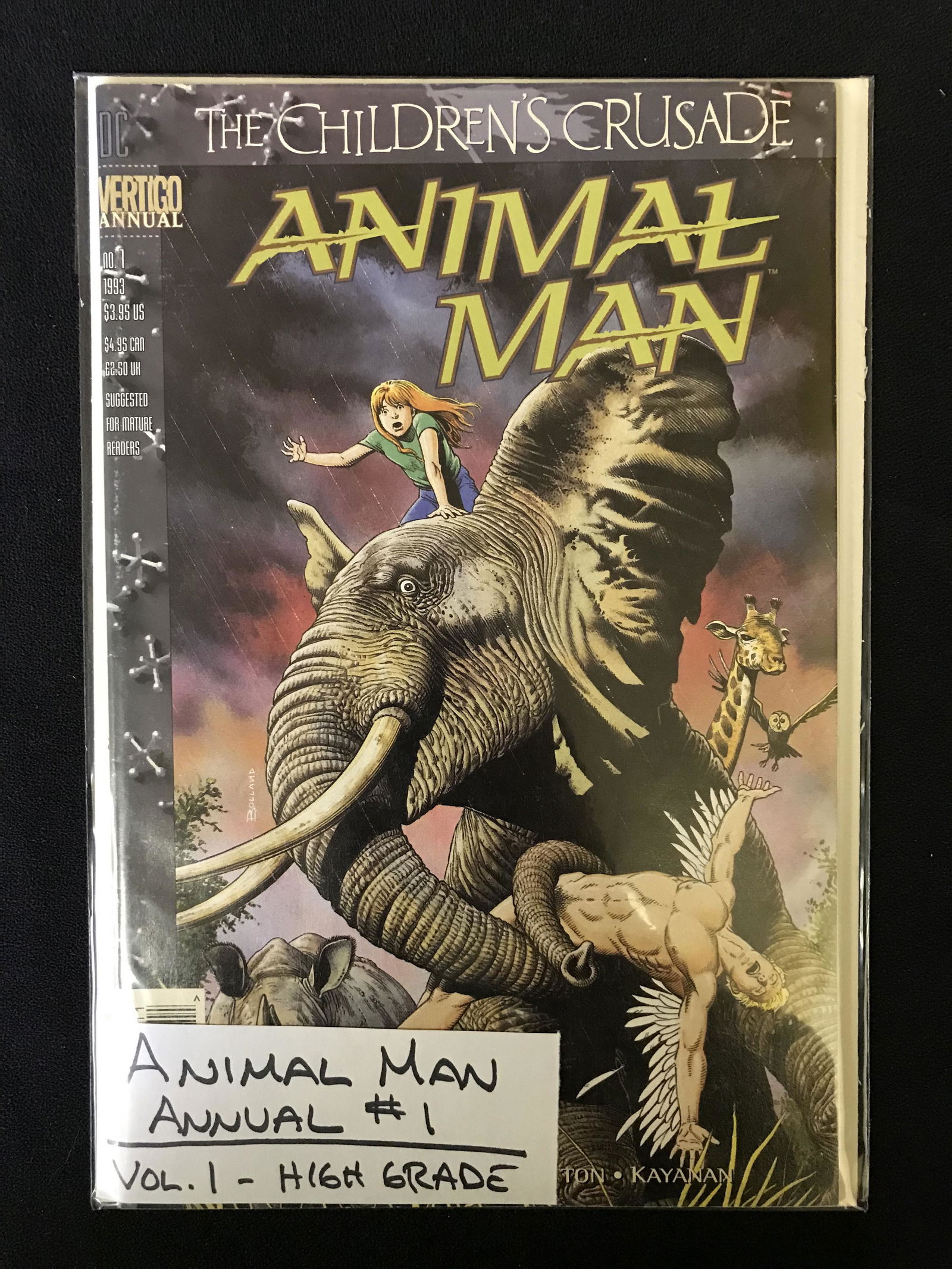 ANIMAL-MAN VOL. 1 NO. 1 (DC COMICS) (1 of 1)