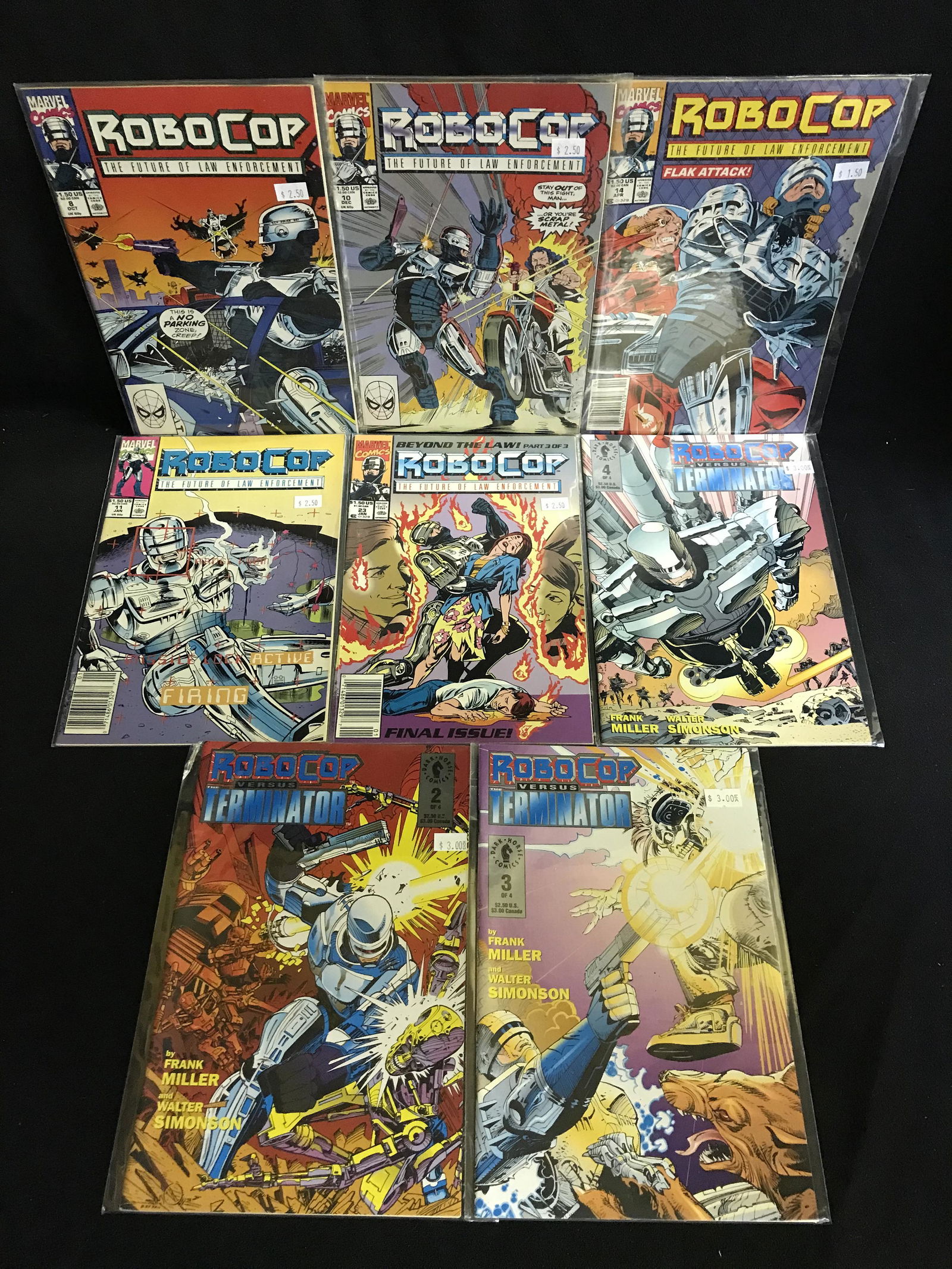ROBOCOP ASSORTED COMIC BOOK LOT (1 of 1)