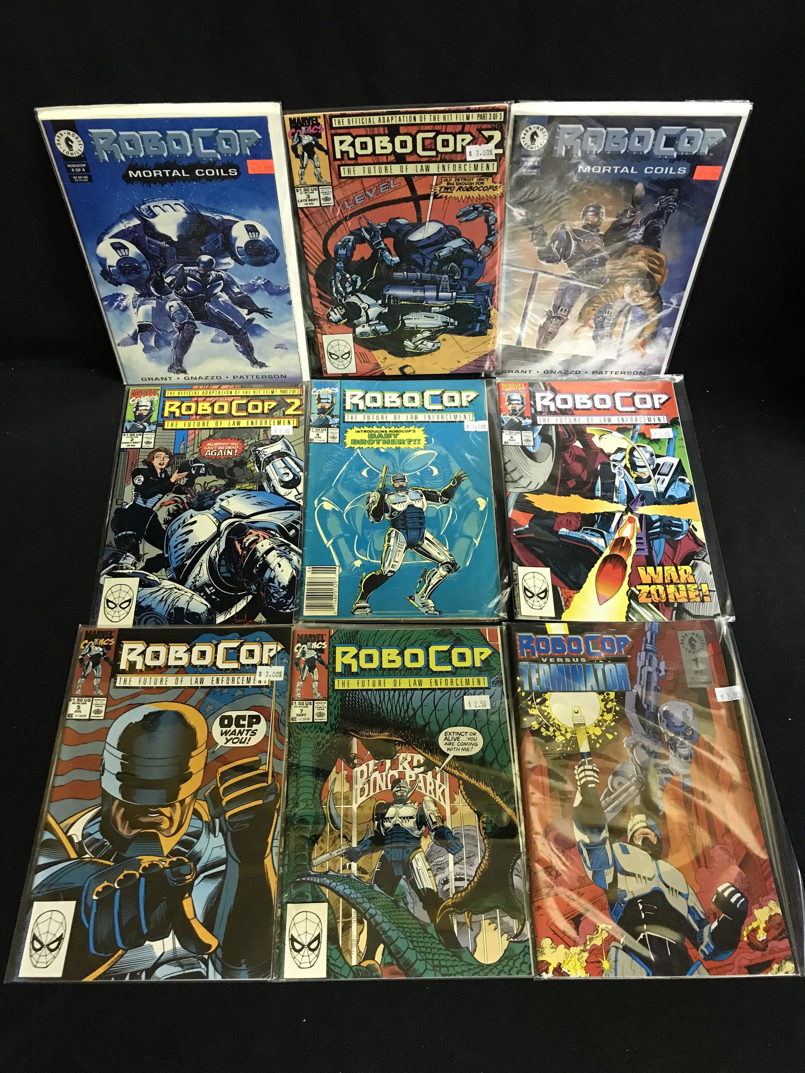 ROBOCOP ASSORTED COMIC BOOK LOT (1 of 1)