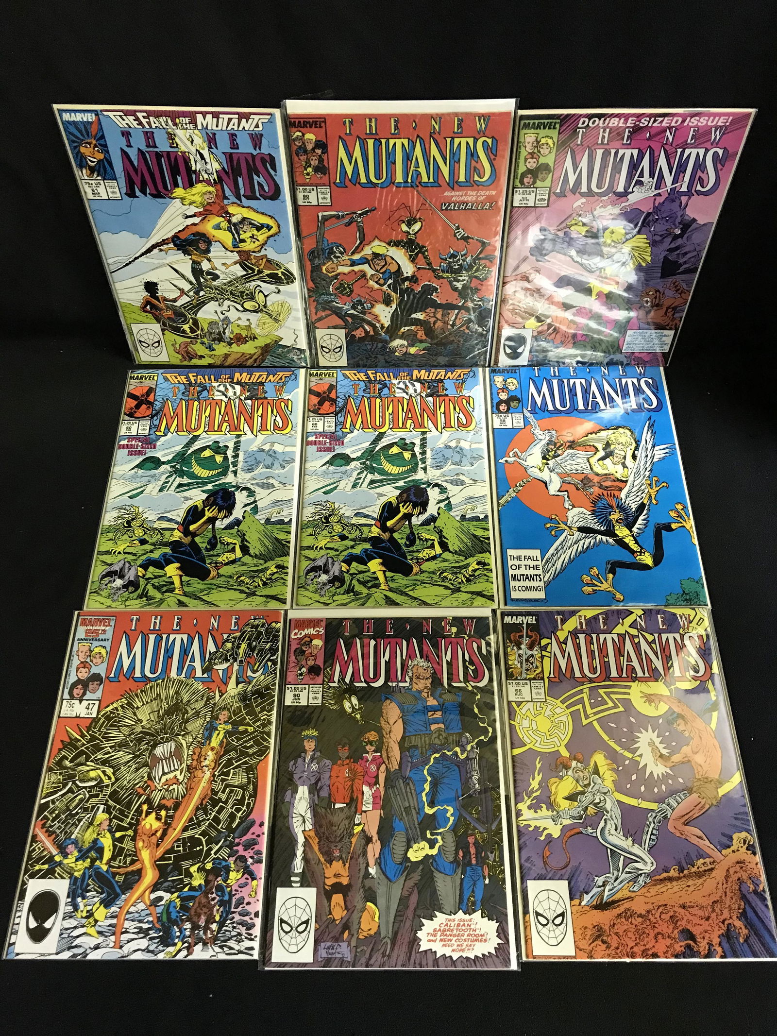 THE NEW MUTANTS ASSORTED COMIC BOOK LOT (1 of 1)