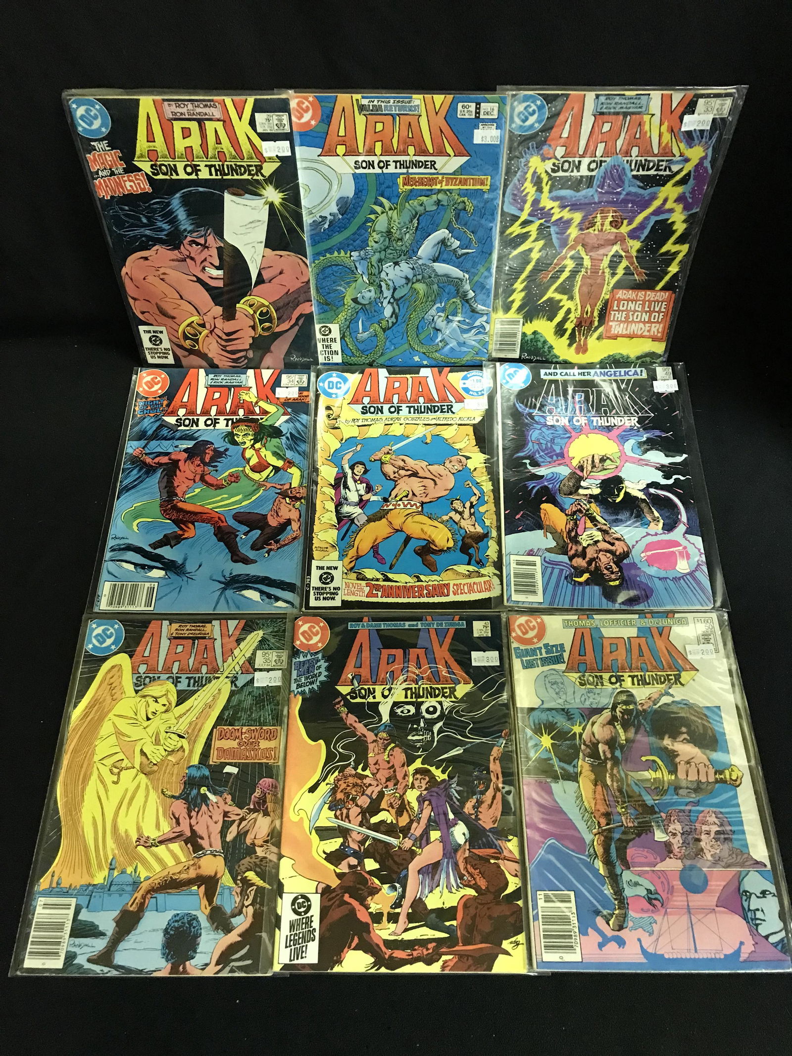 ARAK SON OF THUNDER ASSORTED COMIC BOOK LOT (1 of 1)