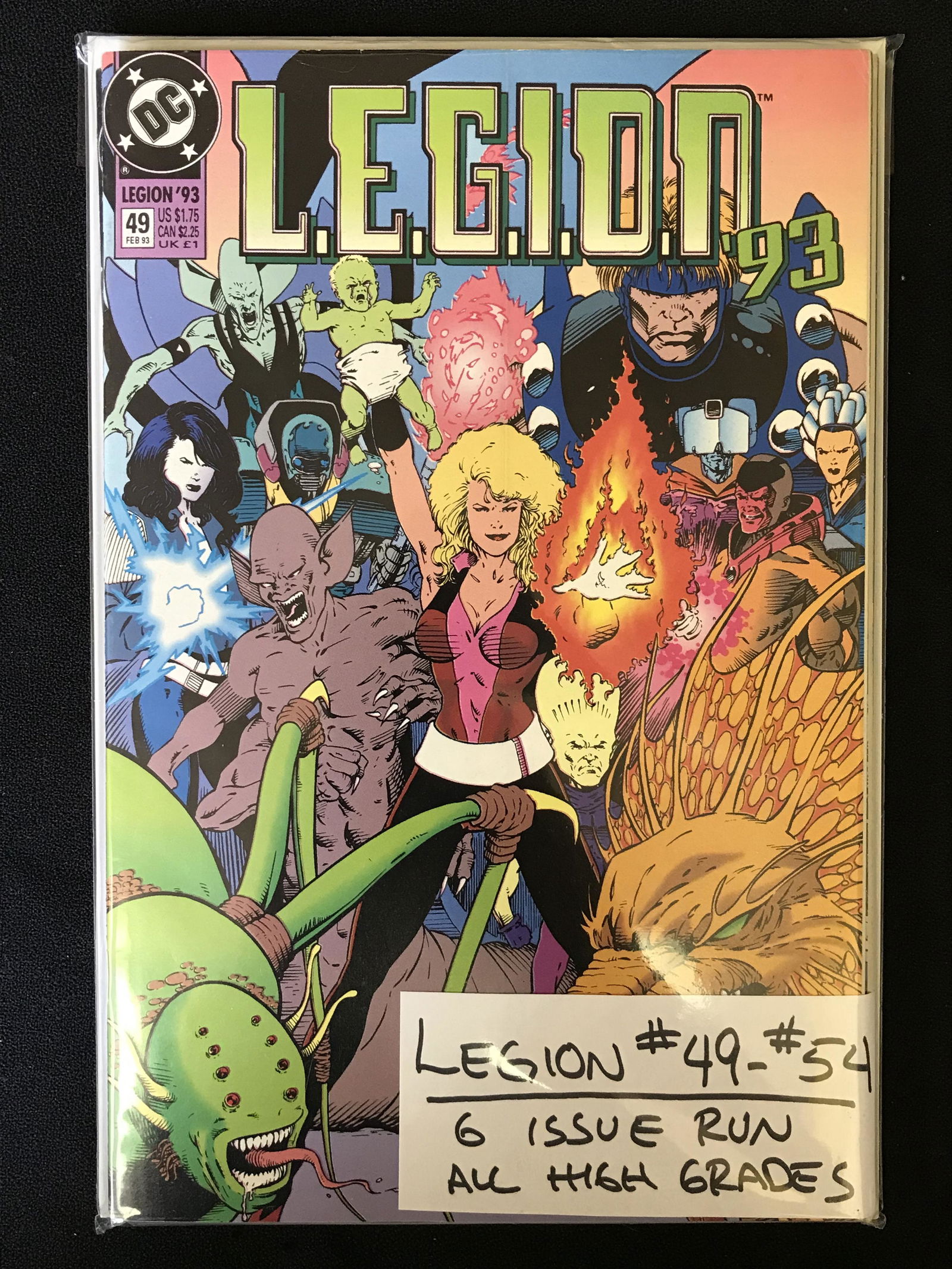 LEGION NO. 49-54 6 ISSUE RUN (DC COMICS) (1 of 1)