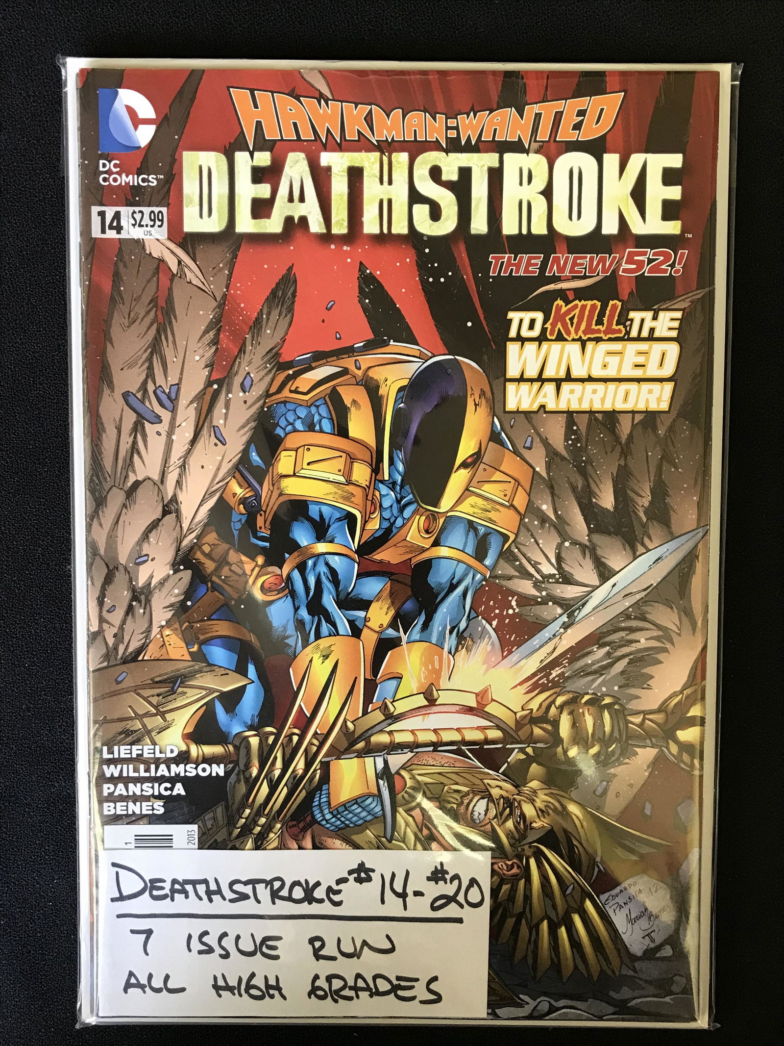 DEATHSTROKE NO. 14-20 7 ISSUE RUN (DC COMICS) (1 of 1)