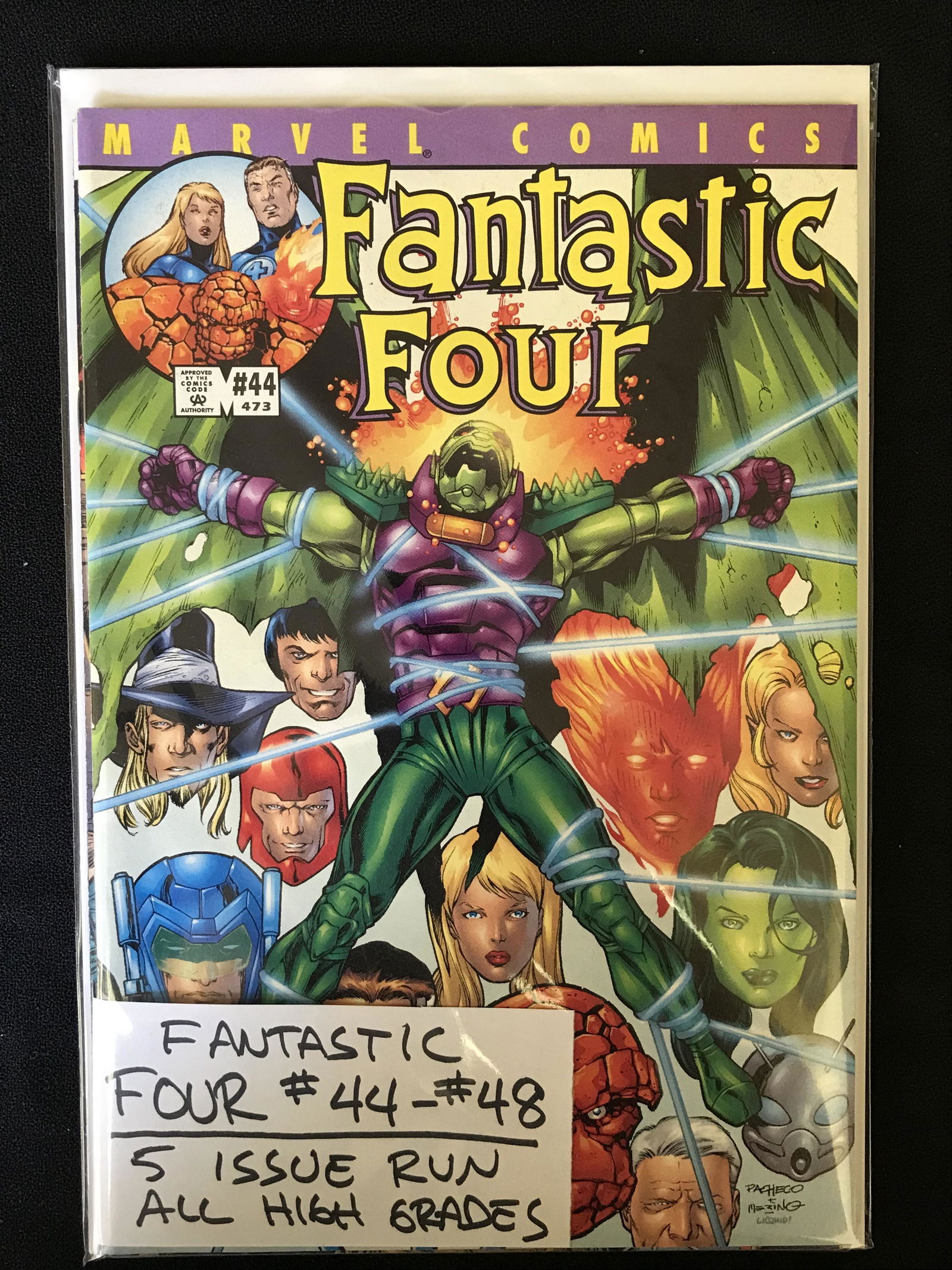 FANTASTIC FOUR NO. 44-48 5 ISSUE RUN (MARVEL COMICS) (1 of 1)