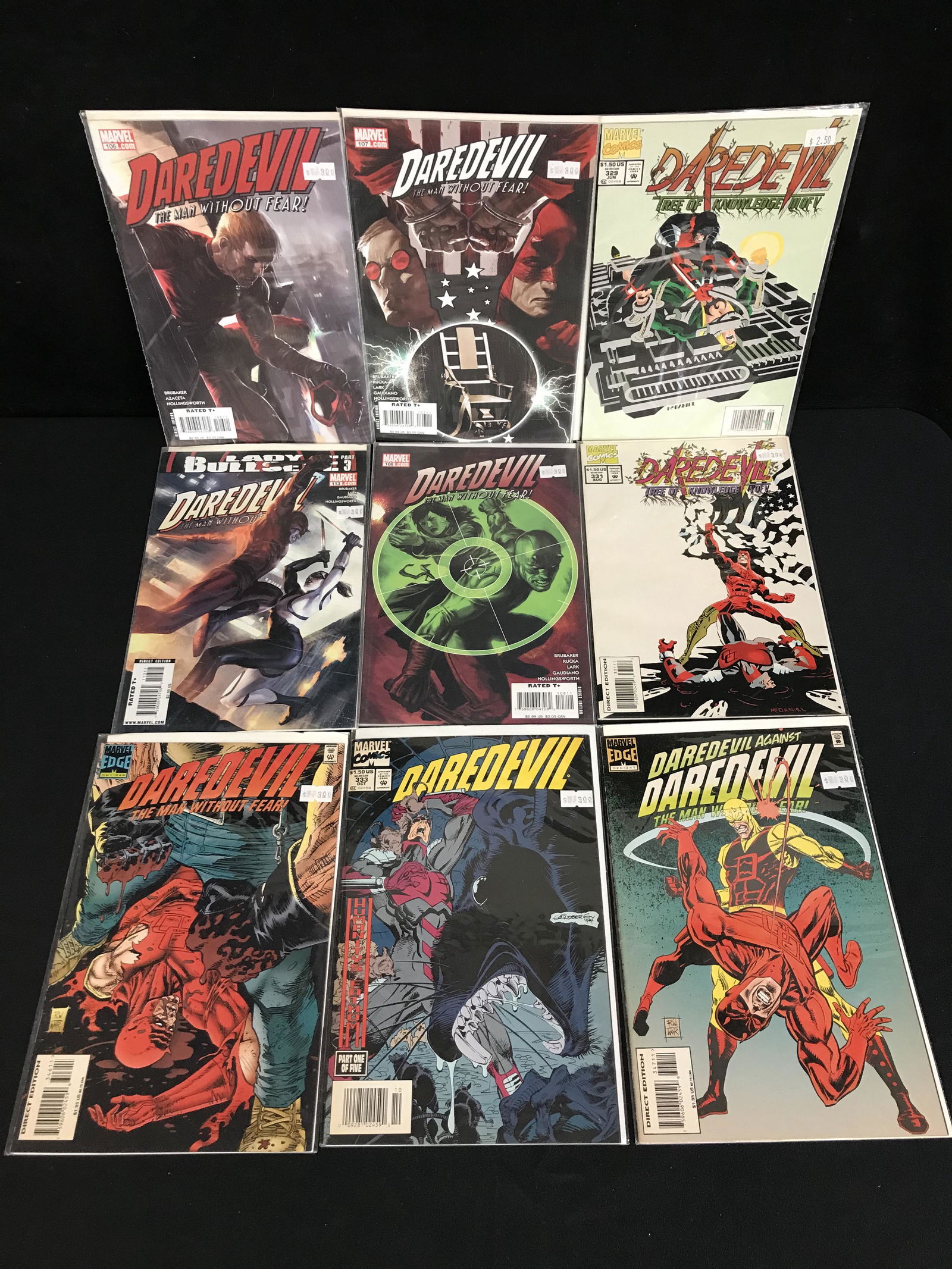 DAREDEVIL ASSORTED COMIC BOOK LOT (1 of 1)