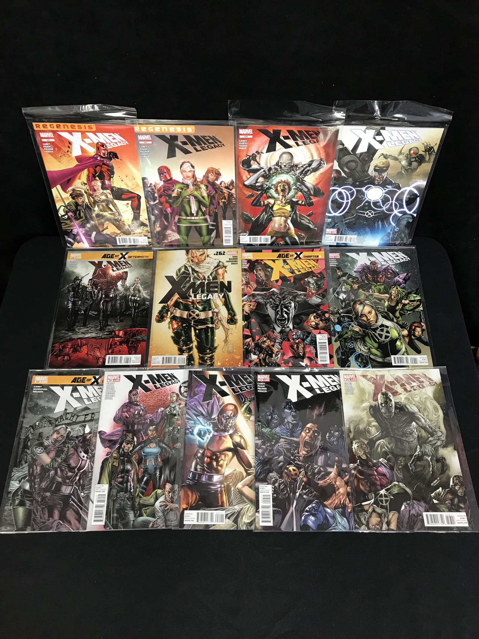 X-MEN LEGACY ASSORTED COMIC BOOK LOT (1 of 1)