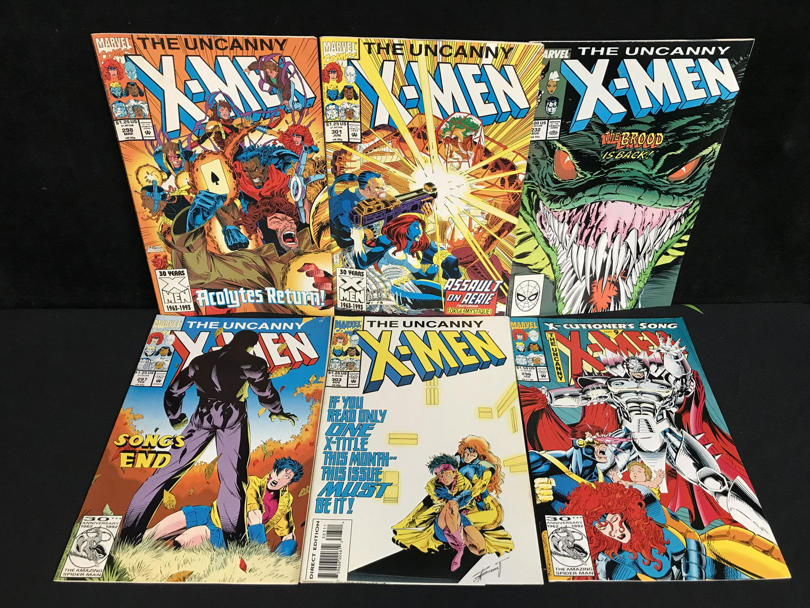 X-MEN ASSORTED COMIC BOOK LOT (1 of 1)