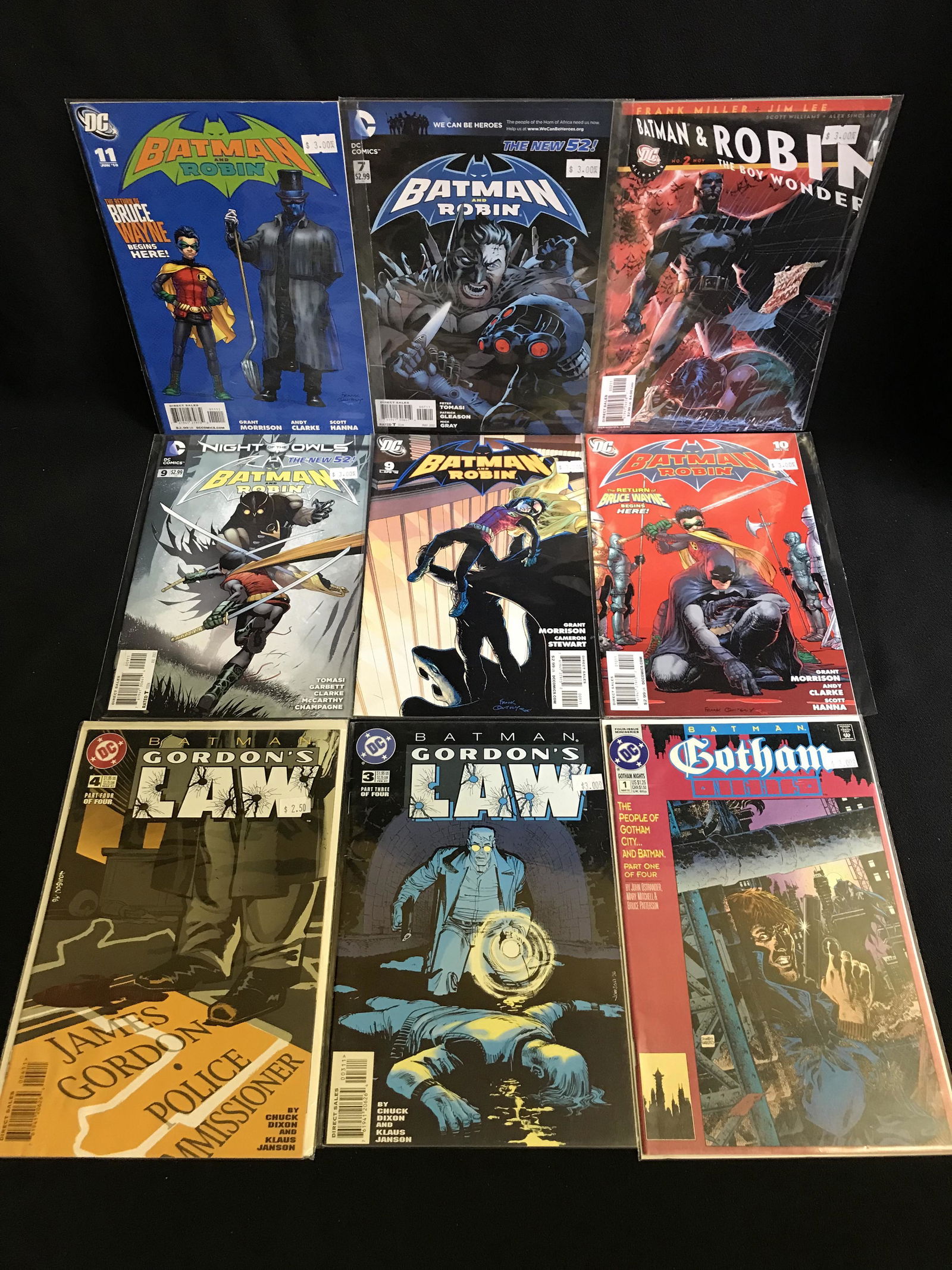 BATMAN ASSORTED COMIC BOOK LOT (1 of 1)