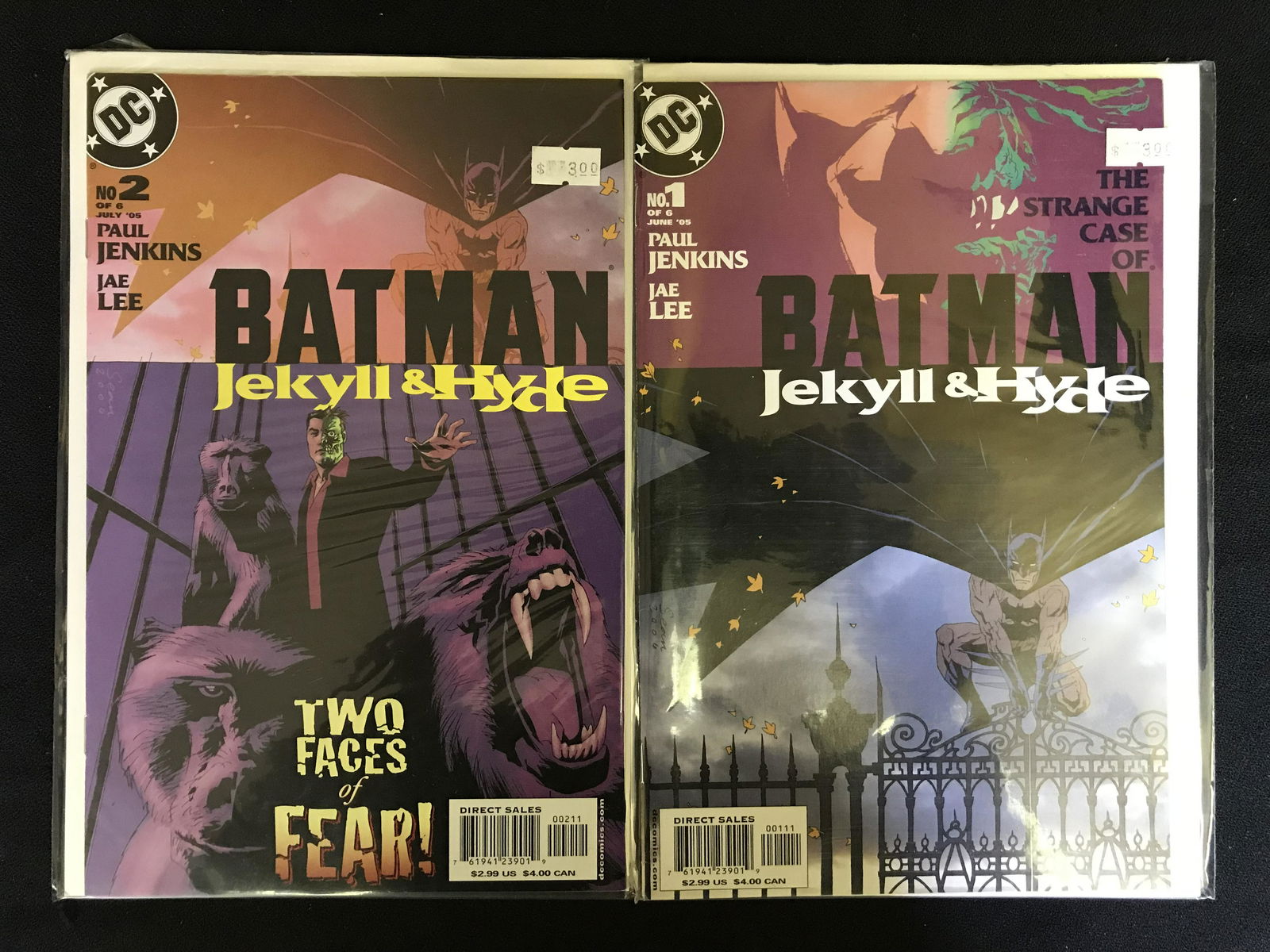 BATMAN JEKYLL AND HYDE NO. 1 AND 2 (DC COMICS) (1 of 1)