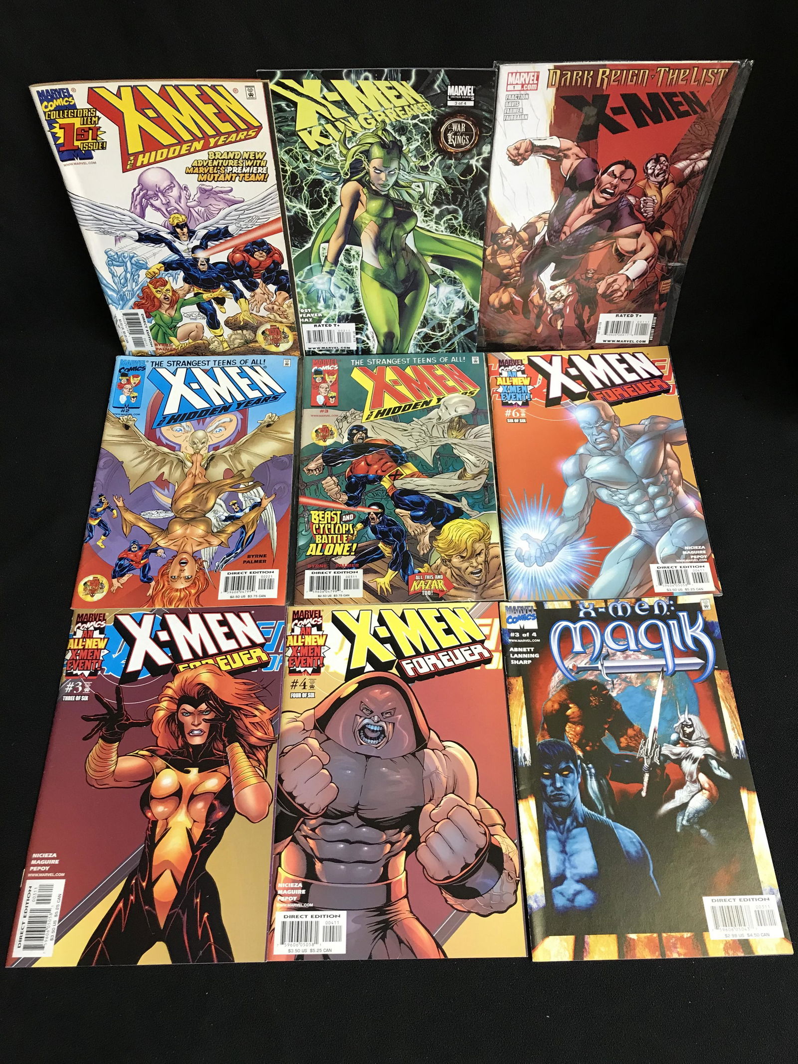 X-MEN ASSORTED COMIC BOOK LOT (1 of 1)