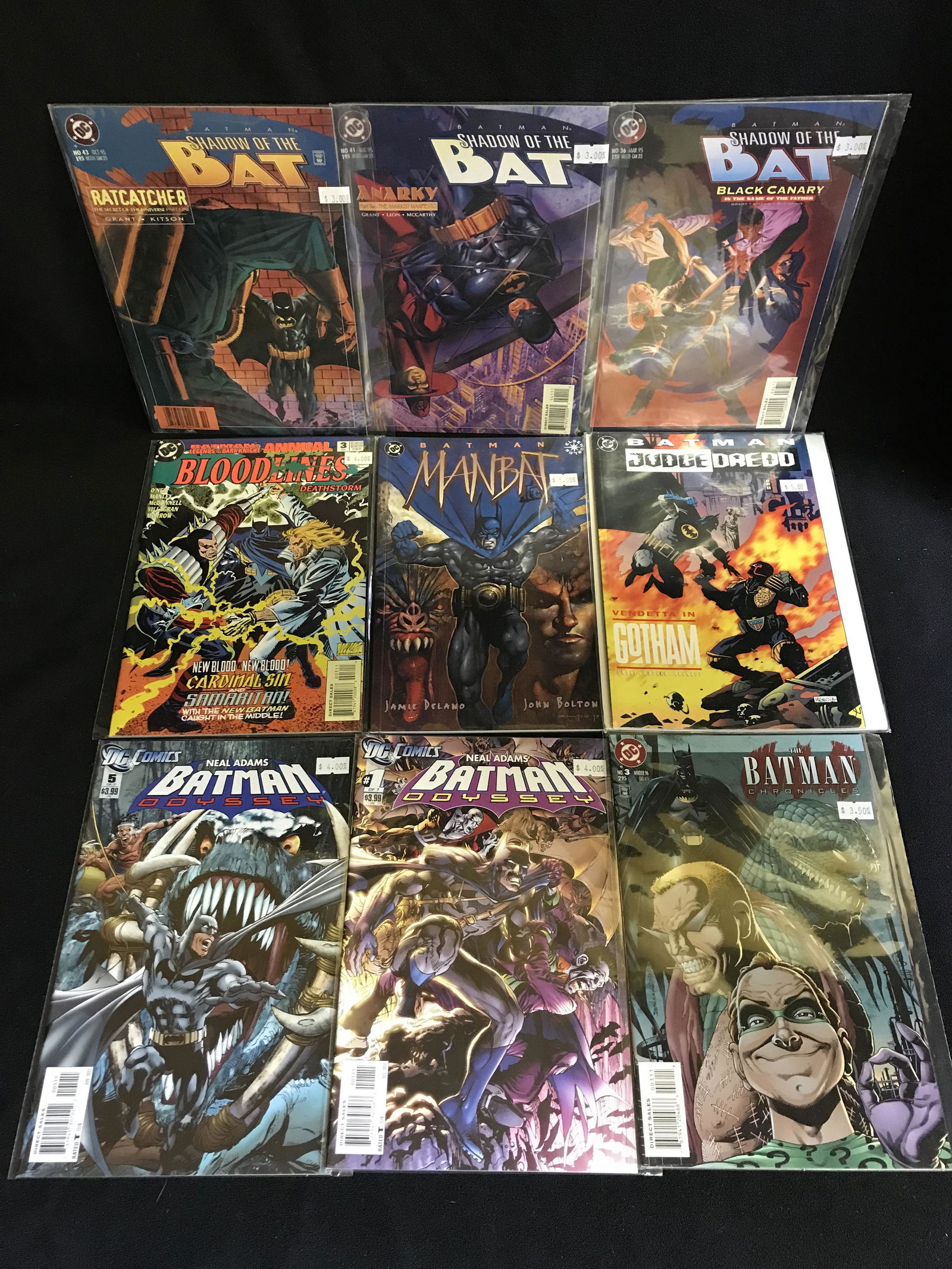 BATMAN ASSORTED COMIC BOOK LOT (1 of 1)