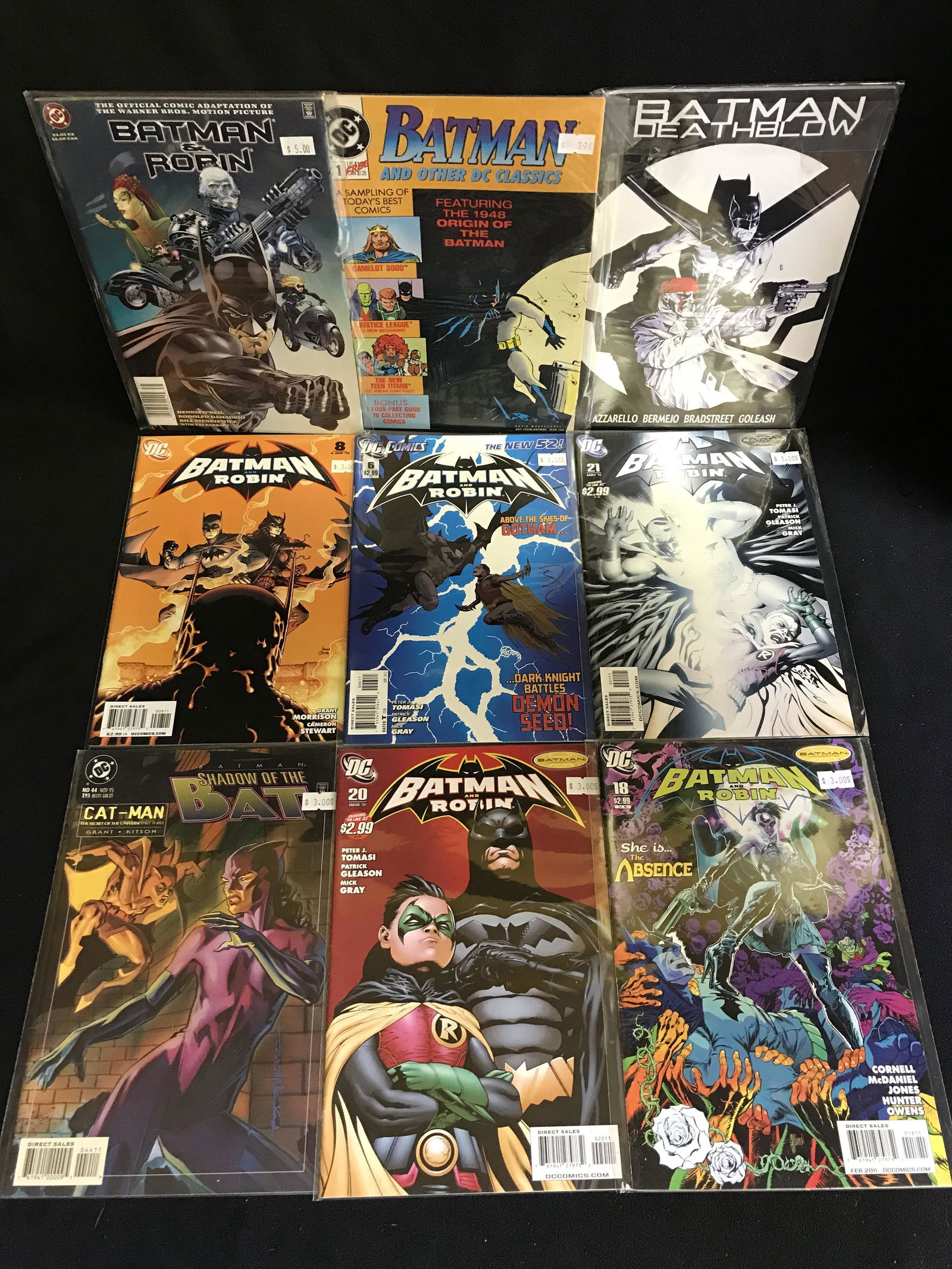 BATMAN ASSORTED COMIC BOOK LOT (1 of 1)