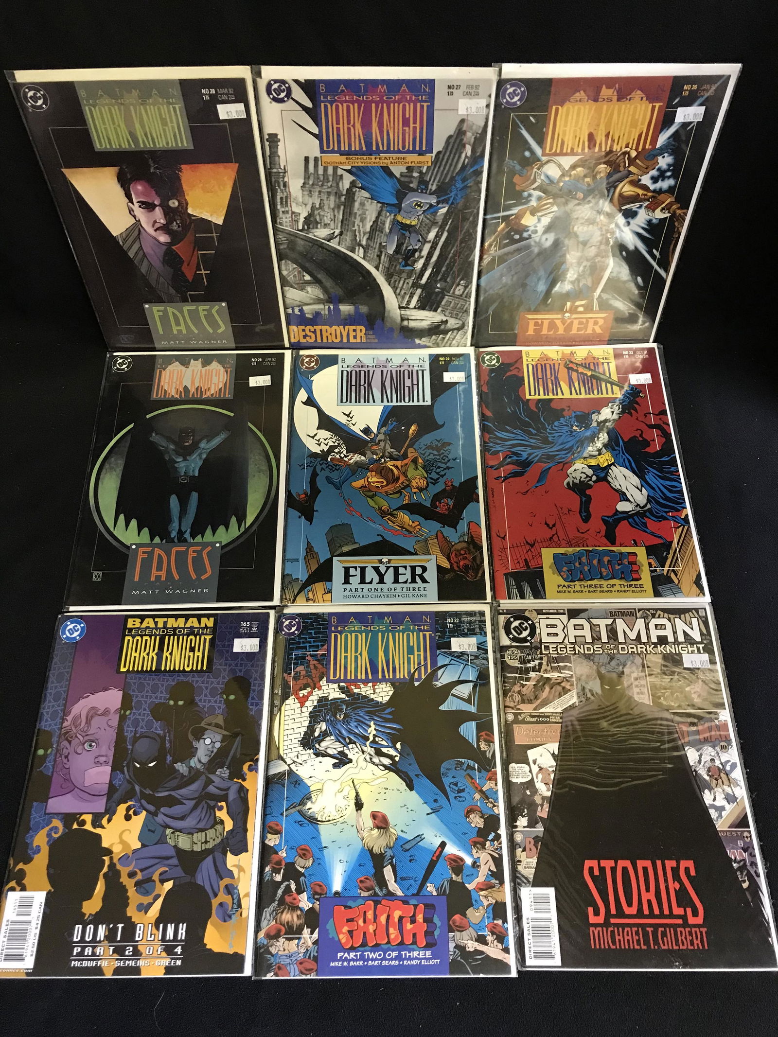 BATMAN ASSORTED COMIC BOOK LOT (1 of 1)