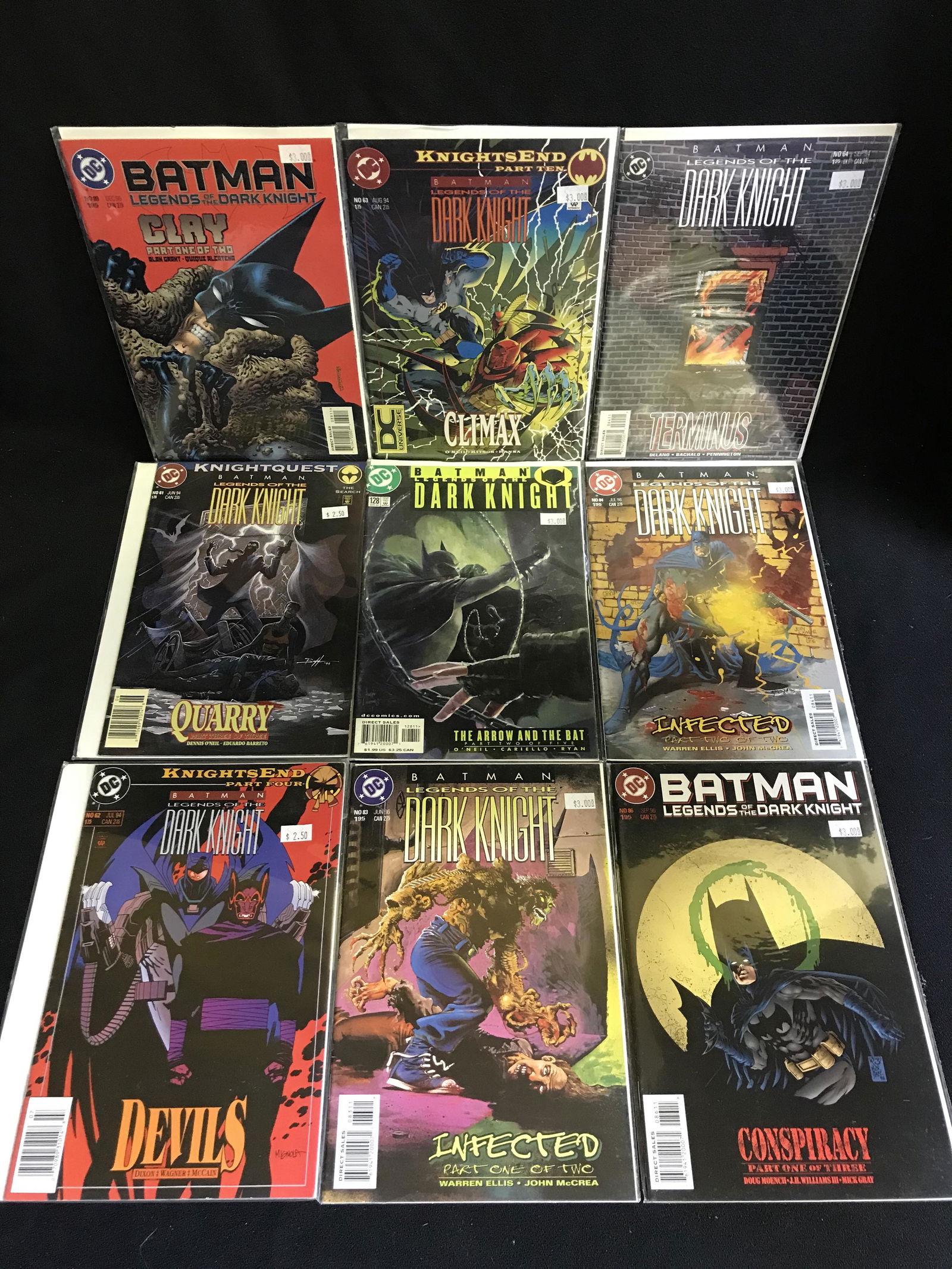 BATMAN ASSORTED COMIC BOOK LOT (1 of 1)